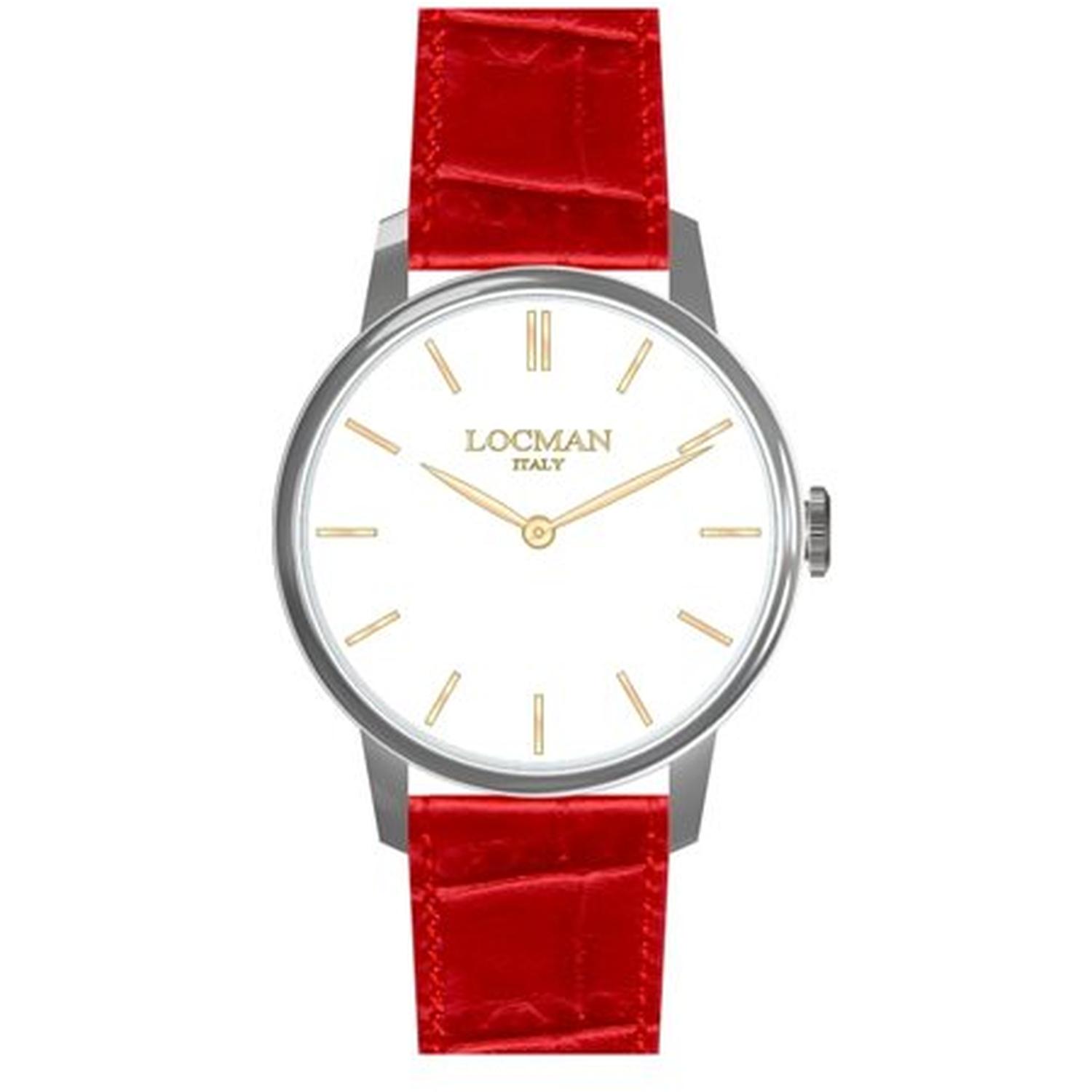 LOCMAN - 0251V08-00WHRGPR - Women's - 0251V08-00WHRGPR - Locman Men's Watch