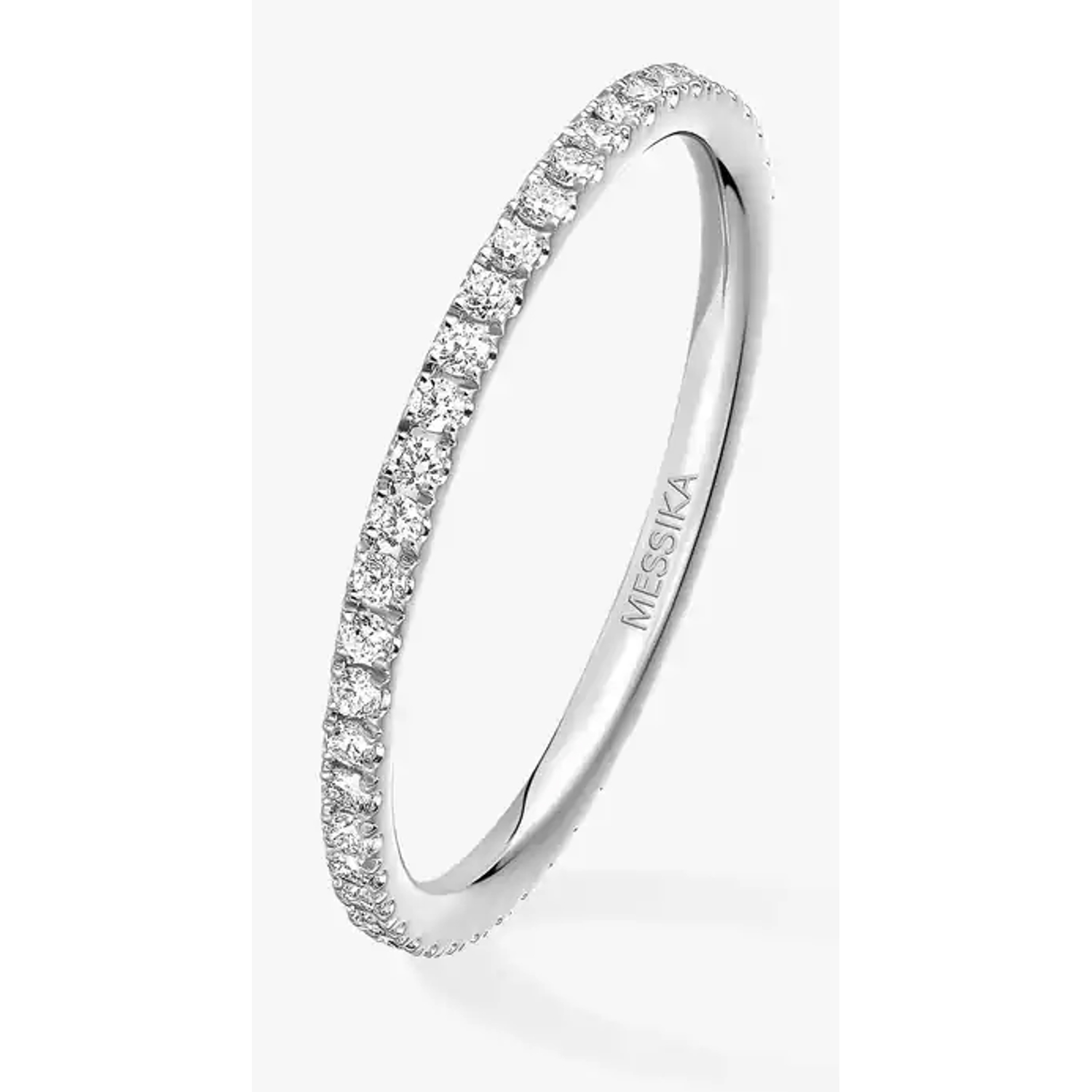 MESSIKA - 05064-WG - Gatsby Wedding Ring XS - White Gold Diamond Ring