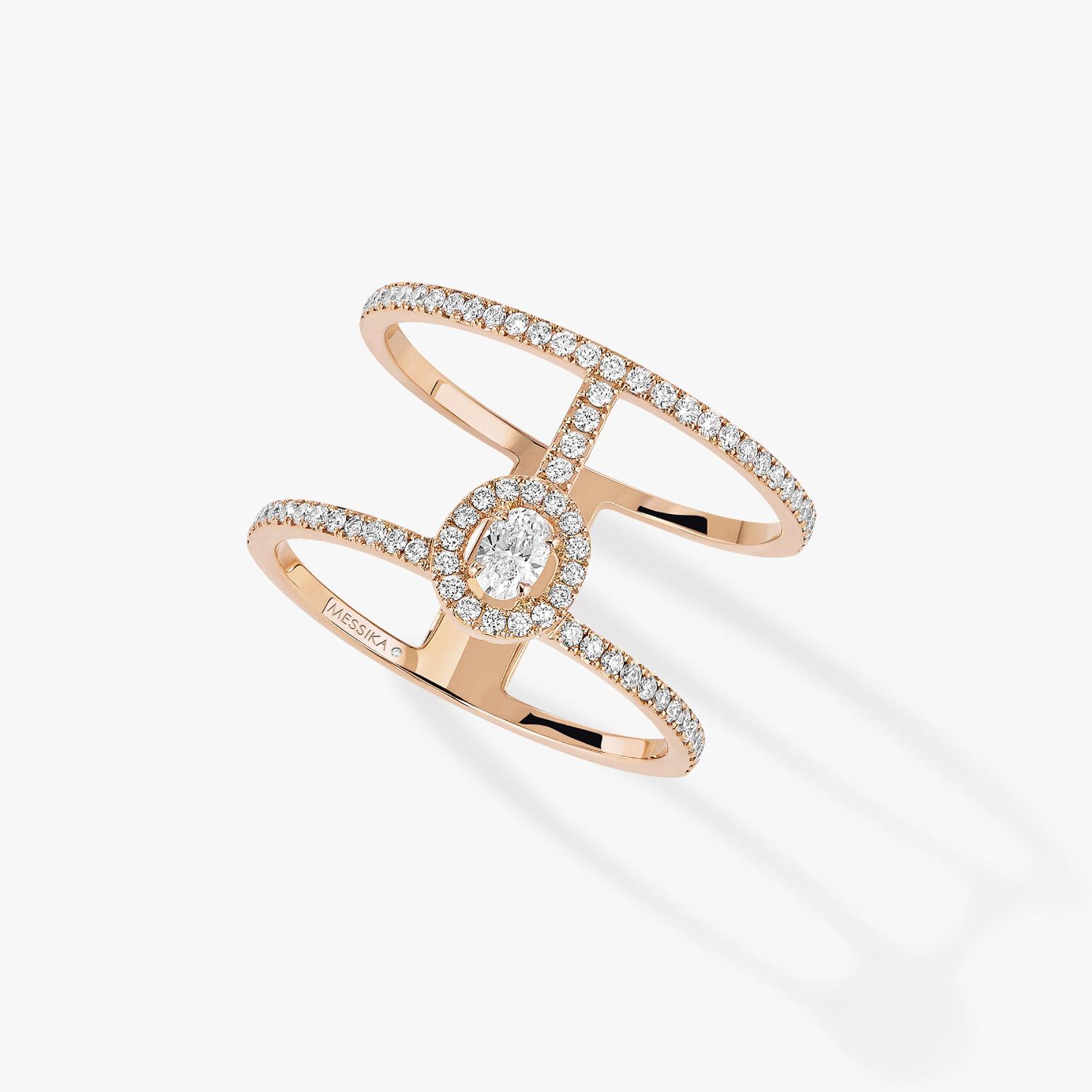 Messika - 05237-PG - Glam'Azone 2 Rows Pavé