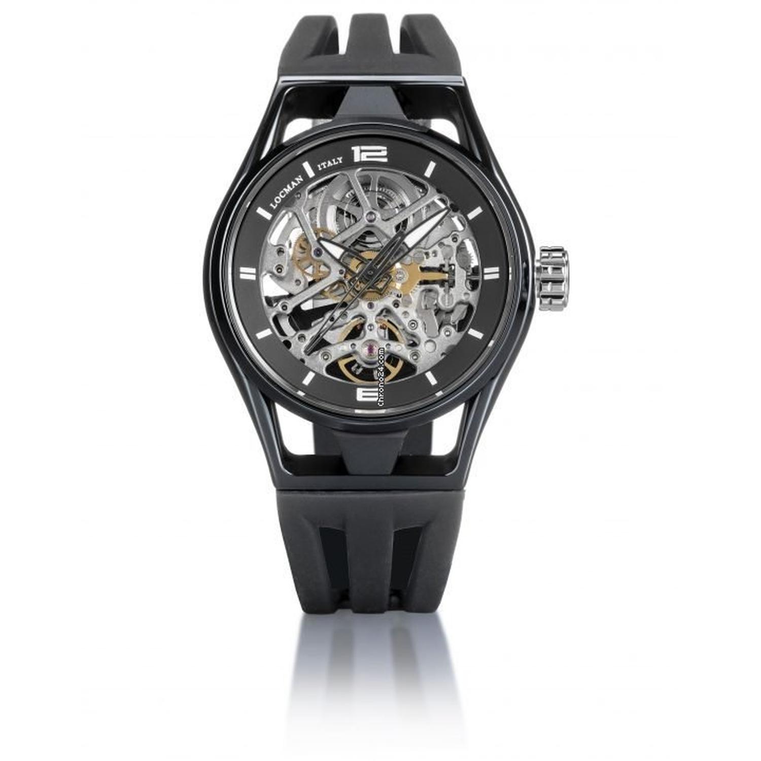 LOCMAN - 0538K01S-BKBKGYSK - Montecristo Skeleton