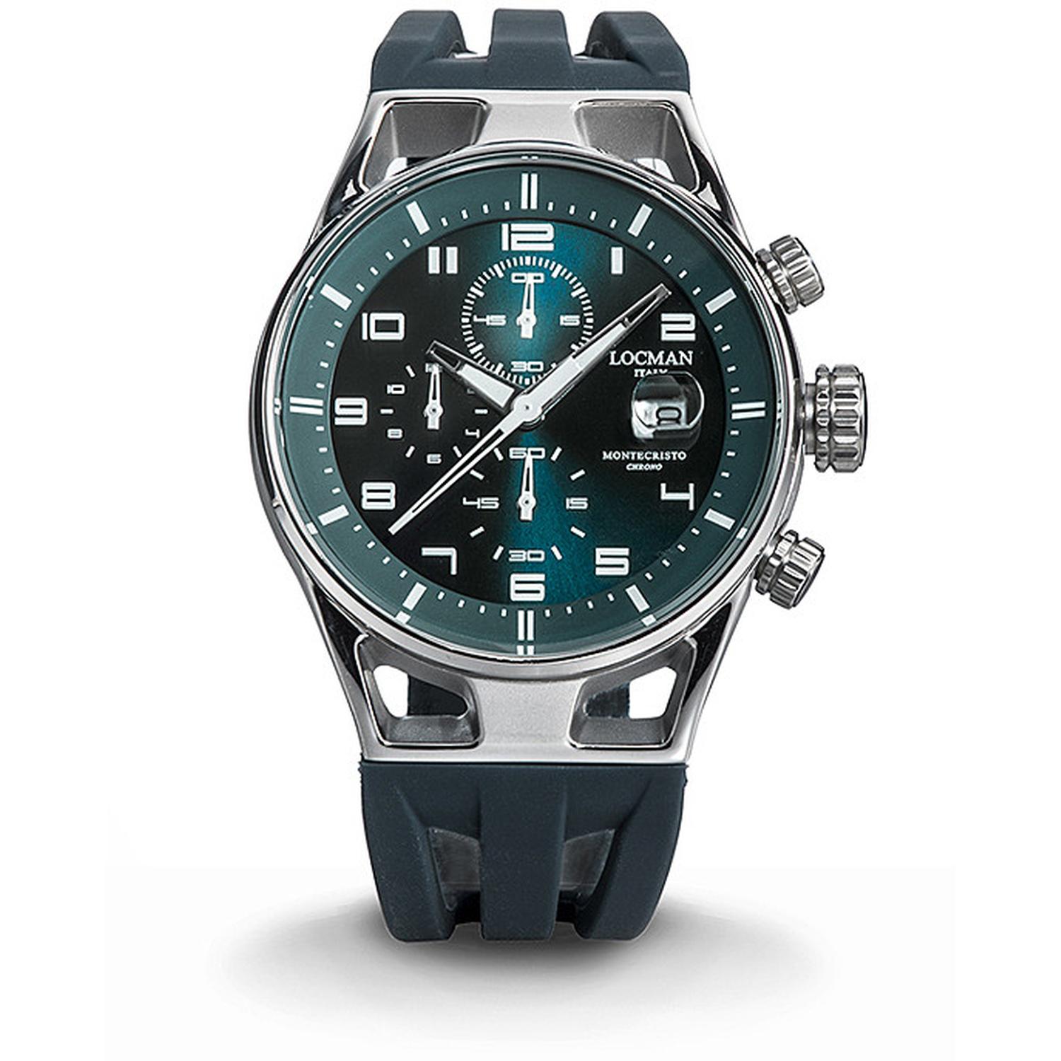 LOCMAN - 0542A19S-00PTWHSL - Montecristo Men's Chronograph Watch