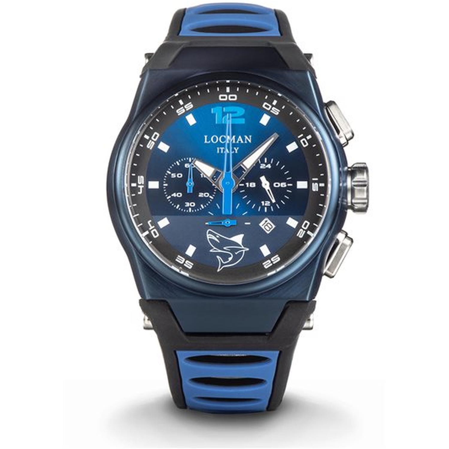 LOCMAN - 0555B02S-BLBLSKSB - Women's - 0555B02S-BLBLSKSB - Locman Men's Watch