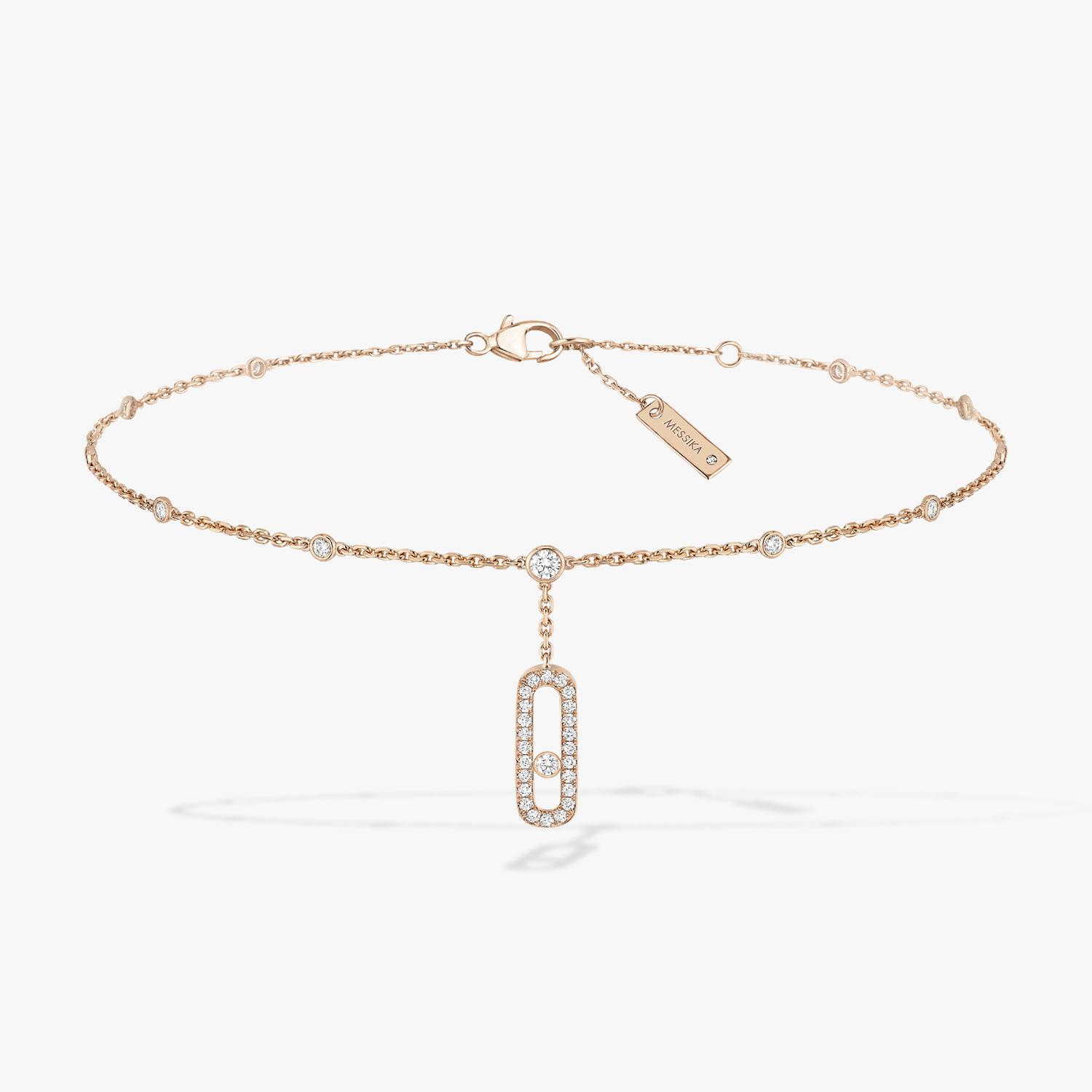 Messika - 06592-PG - Move Uno Ankle Bracelet