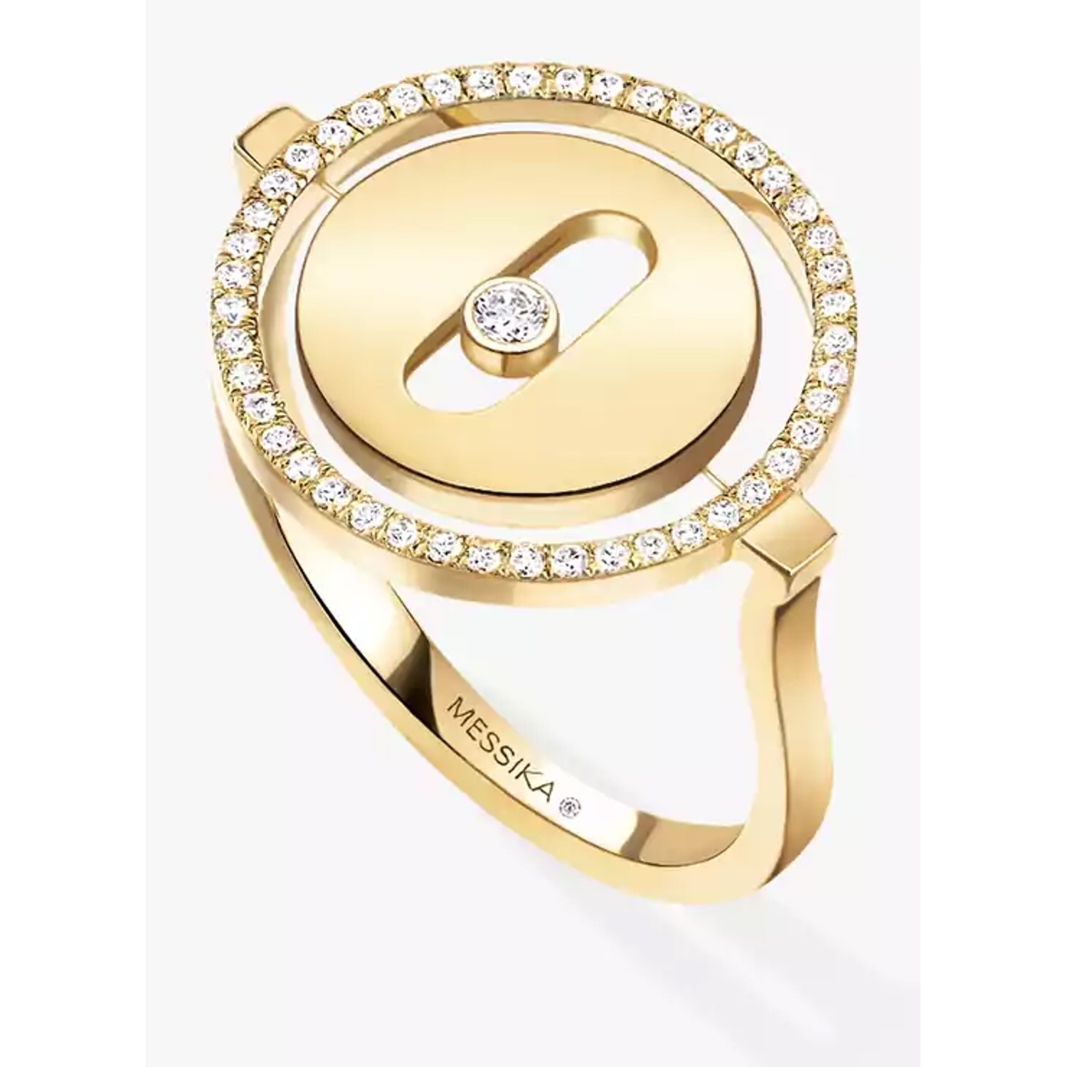 MESSIKA - 07470-YG - Lucky Move MP - Yellow Gold Diamond Ring