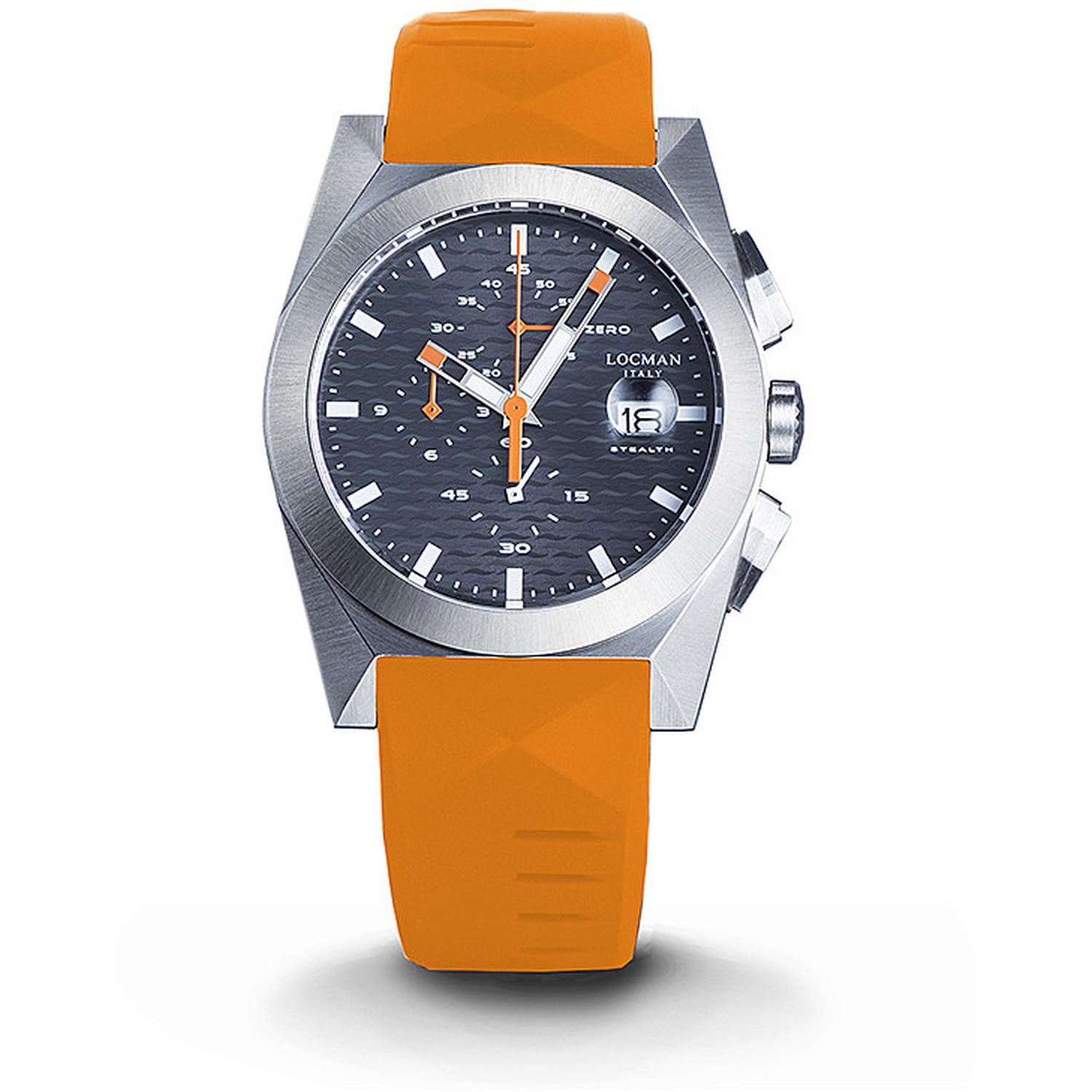 LOCMAN - 0812A07S-00GYORSO - Men's - 0812A07S-00GYORSO - New Stealth Men's Chronograph Watch