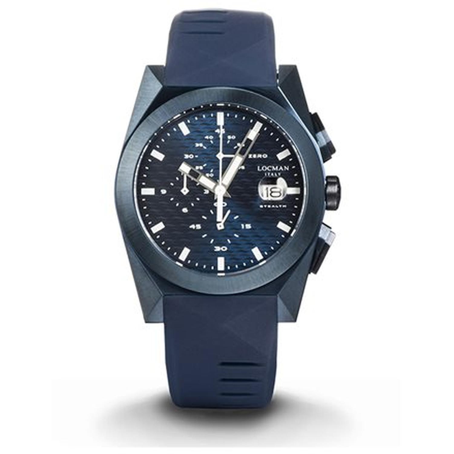 LOCMAN - 0812B02S-BLBLWHSB - Women's - 0812B02S-BLBLWHSB - Locman Men's Watch