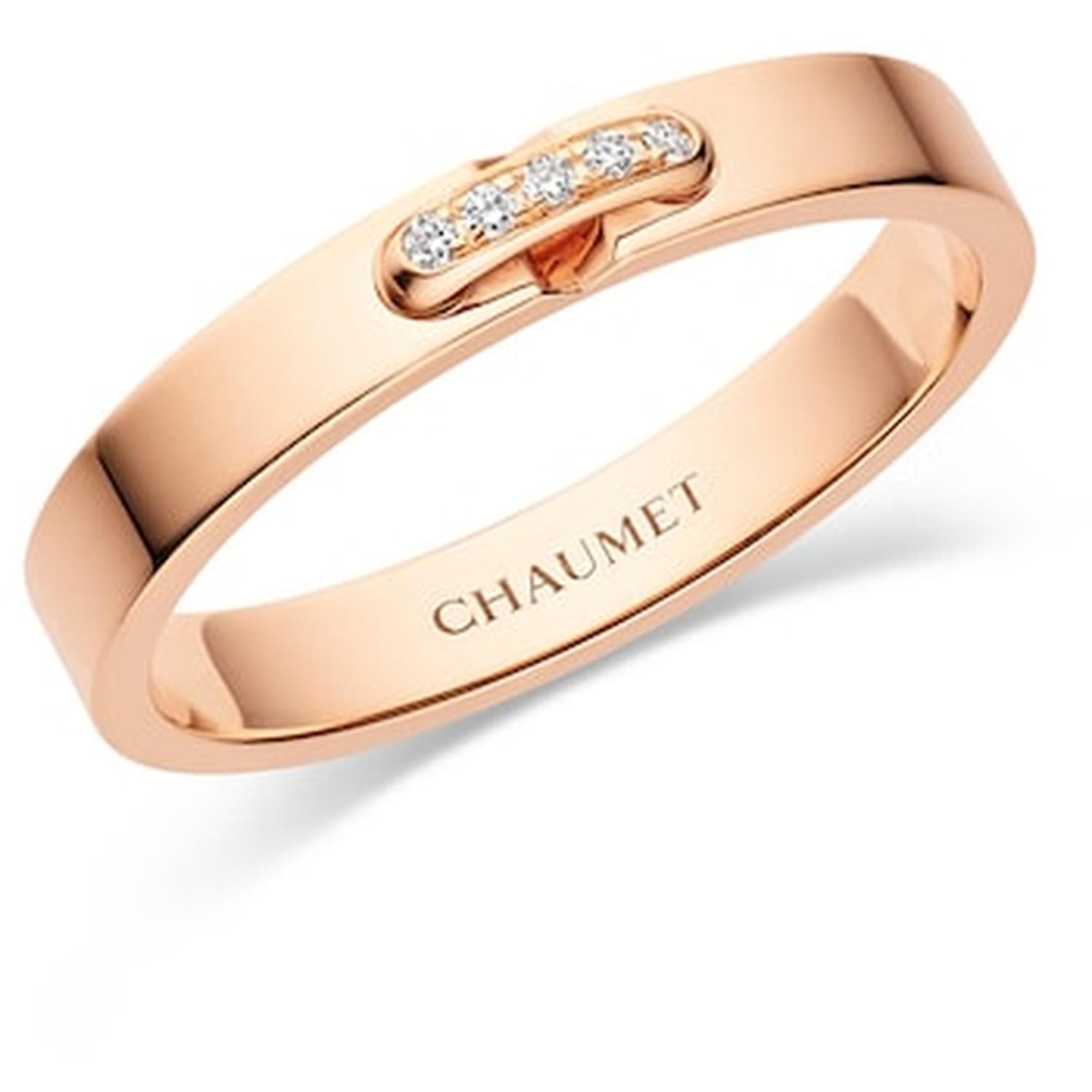 CHAUMET - Evidence wedding band links