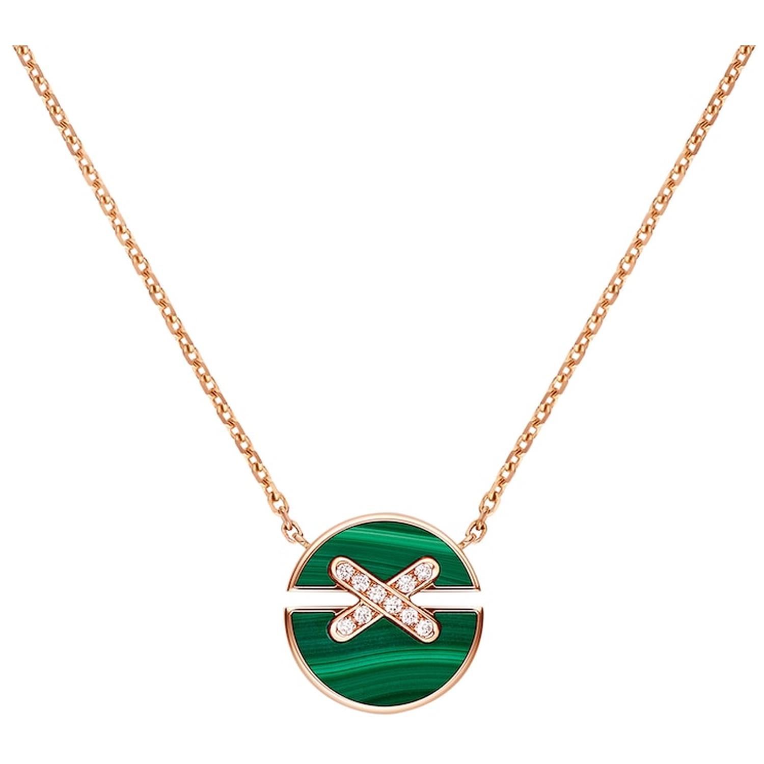 CHAUMET - Harmony Links Games Malachite small model pendant