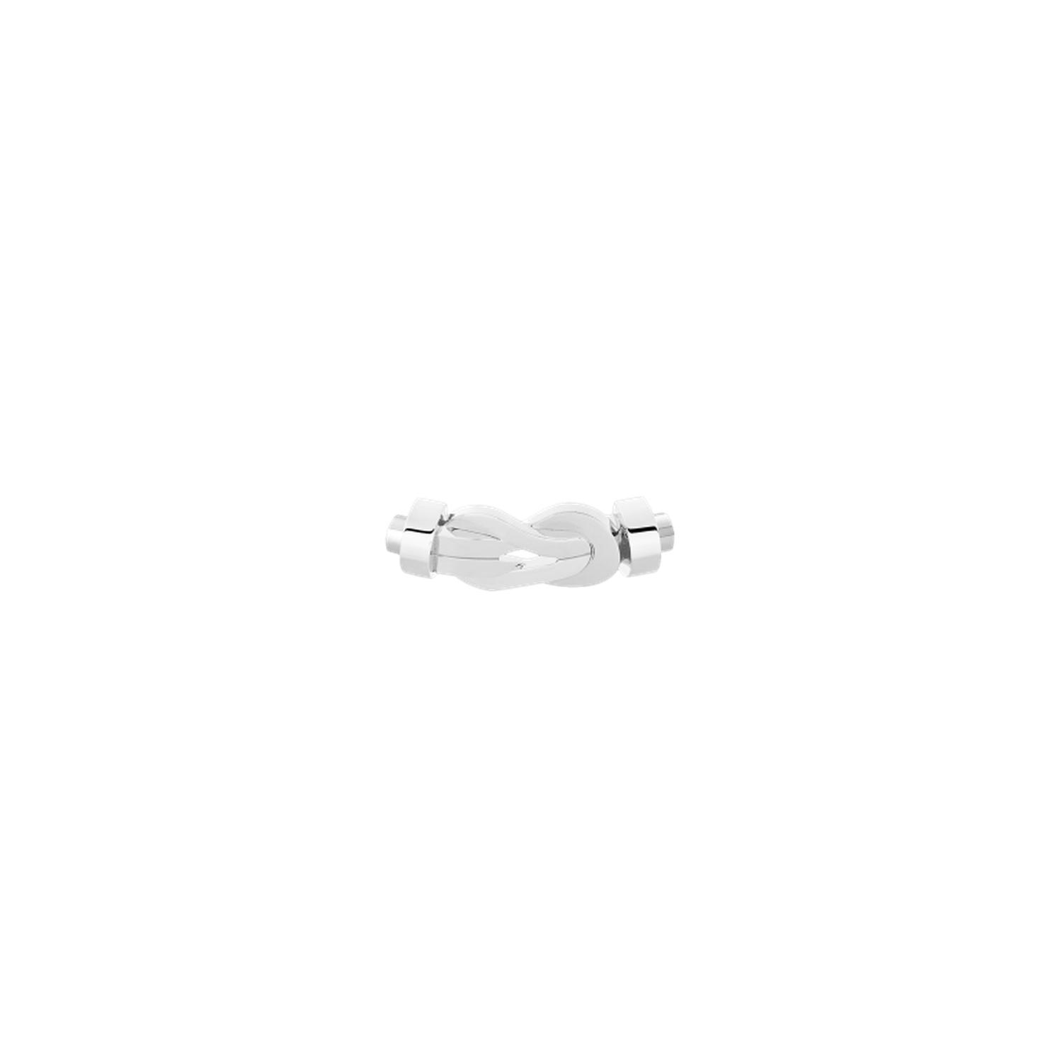 Fred - 0B0106 - CHANCE INFINIE WHITE GOLD BUCKLE FOR MEDIUM BRACELET