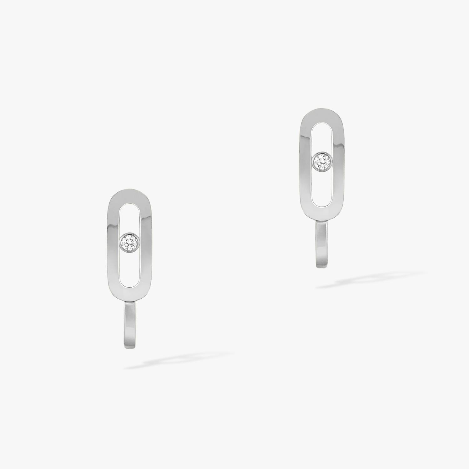 Messika - 10050-WG - Move Uno Mini Hoops