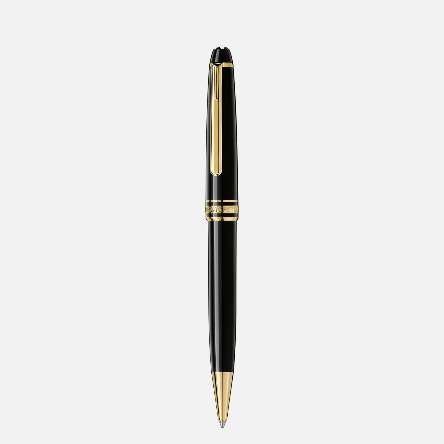 MONT BLANC - Meisterstück Gold-Coated Classic Ballpoint Pen