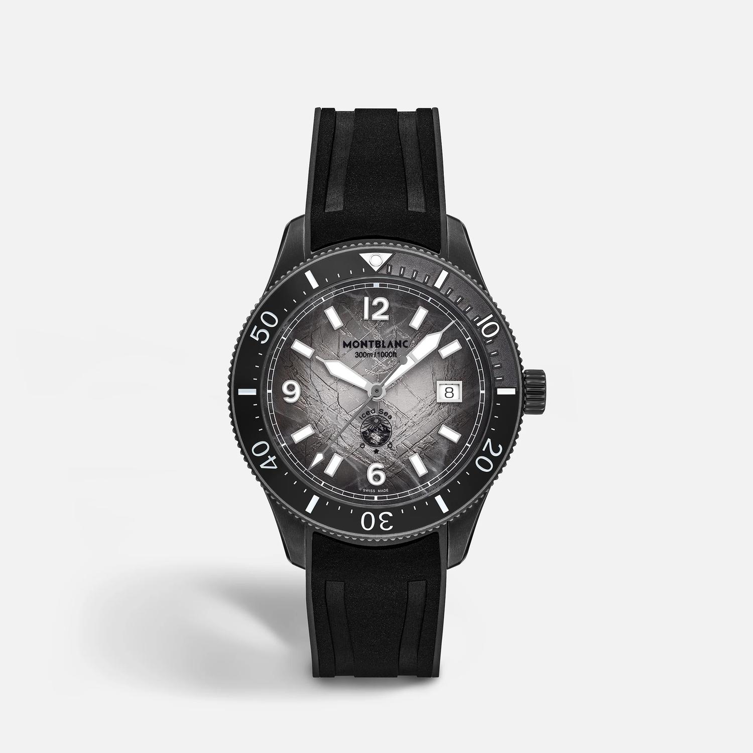 MONT BLANC - Montblanc Iced Sea Automatic Date 0 Oxygen