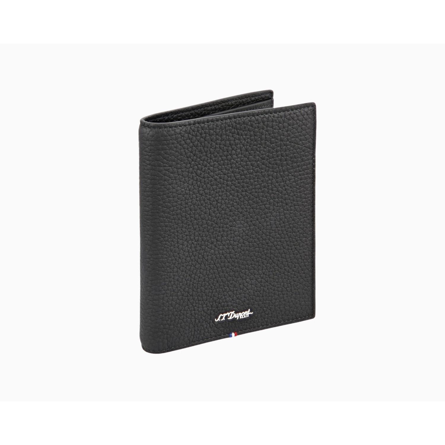 DUPONT - 180223 - Black Vertical Capsule Wallet