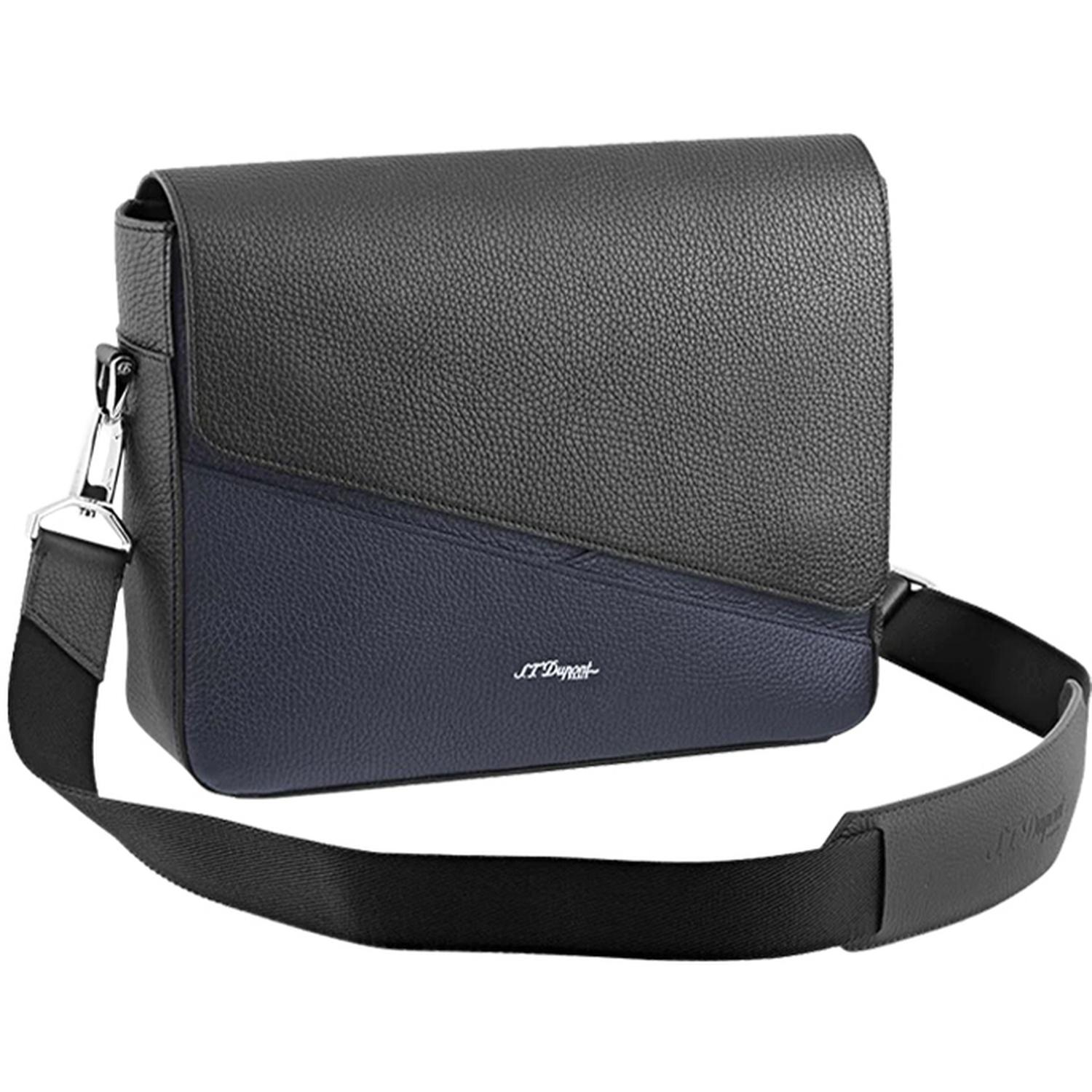 DUPONT - 181344 - st messenger bag neo capsule granulated navy blue and black