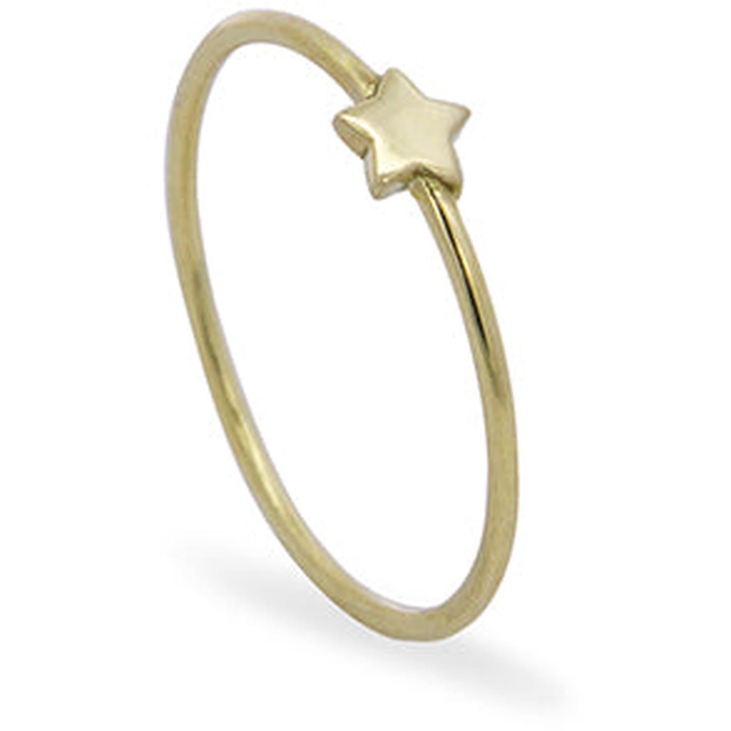 Rue Des Mille - 18KAN02 - Star Wedding Band Ring - 18KT GOLD