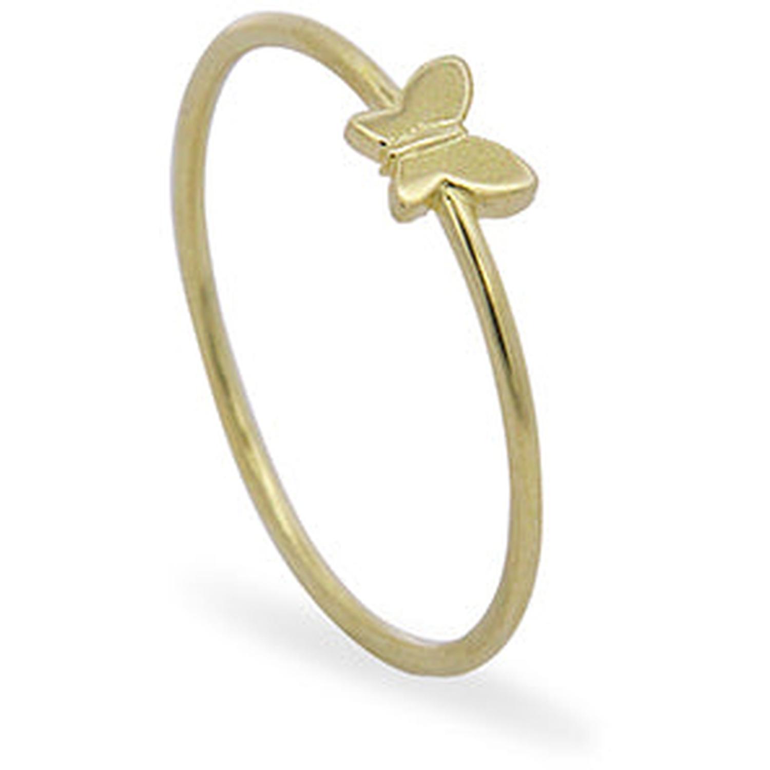 Rue Des Mille - 18KAN03 - Butterfly Band Ring - 18KT GOLD