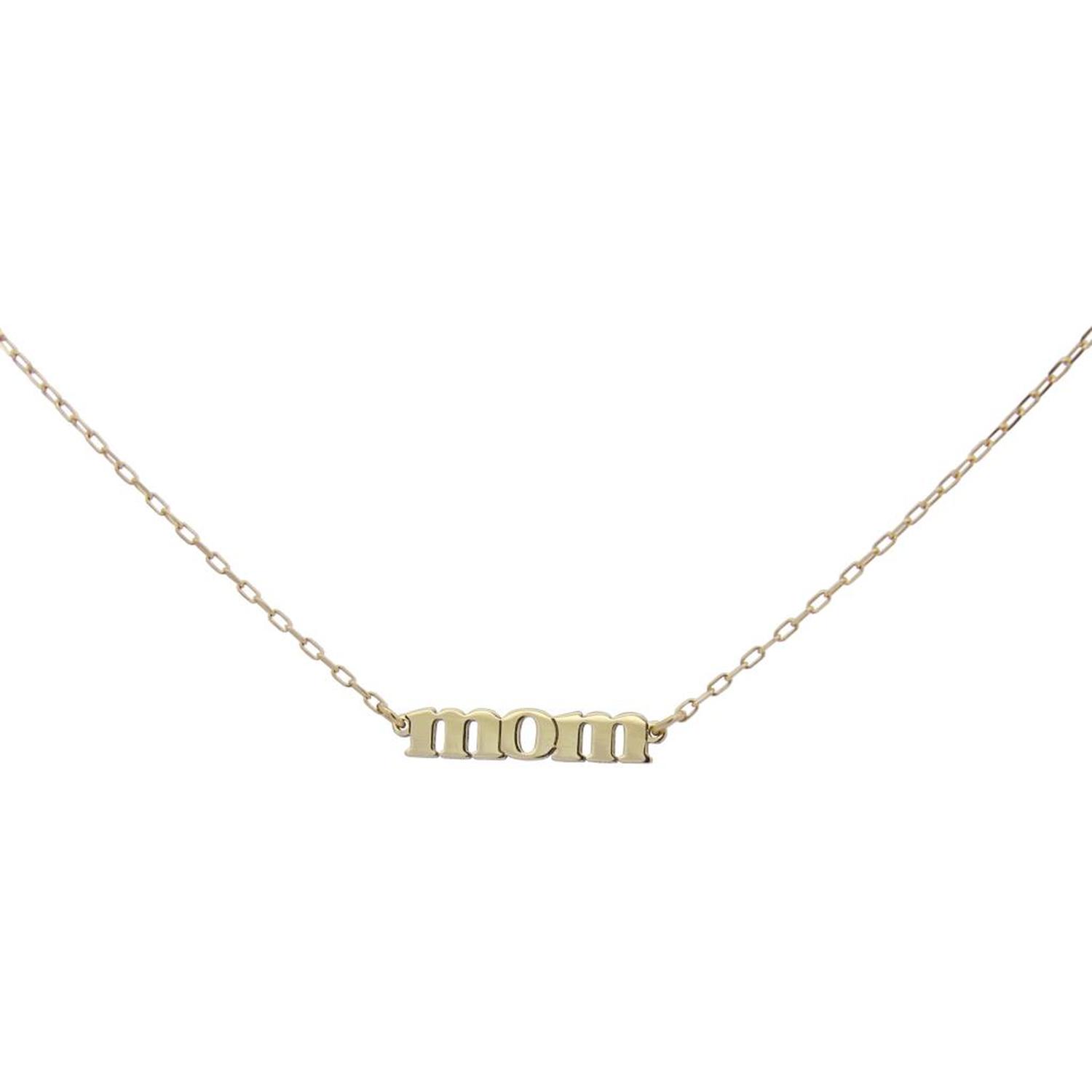 Rue Des Mille - 18KGR1N3LMOM - Golden Mom Choker