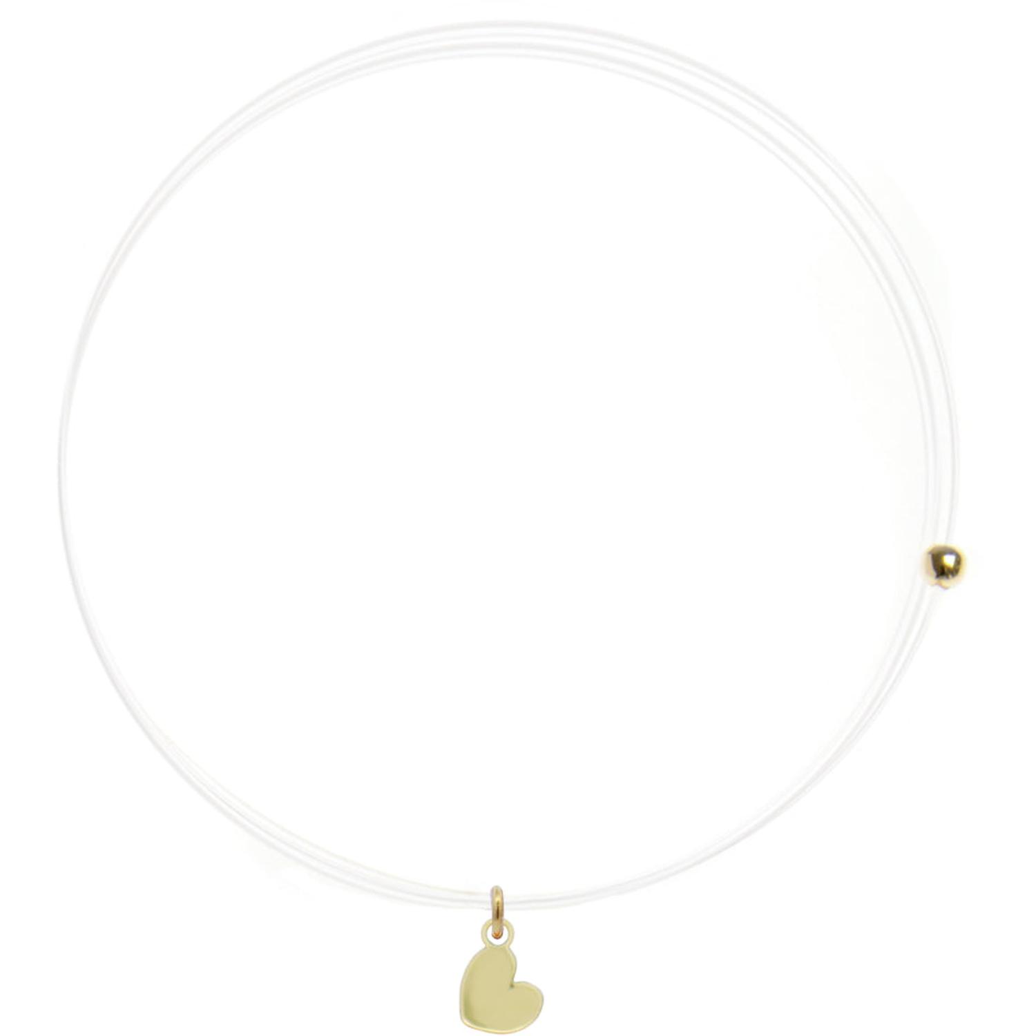 Rue Des Mille - 18KGRLNZCUO - Lenza Choker with Heart - 18KT GOLD