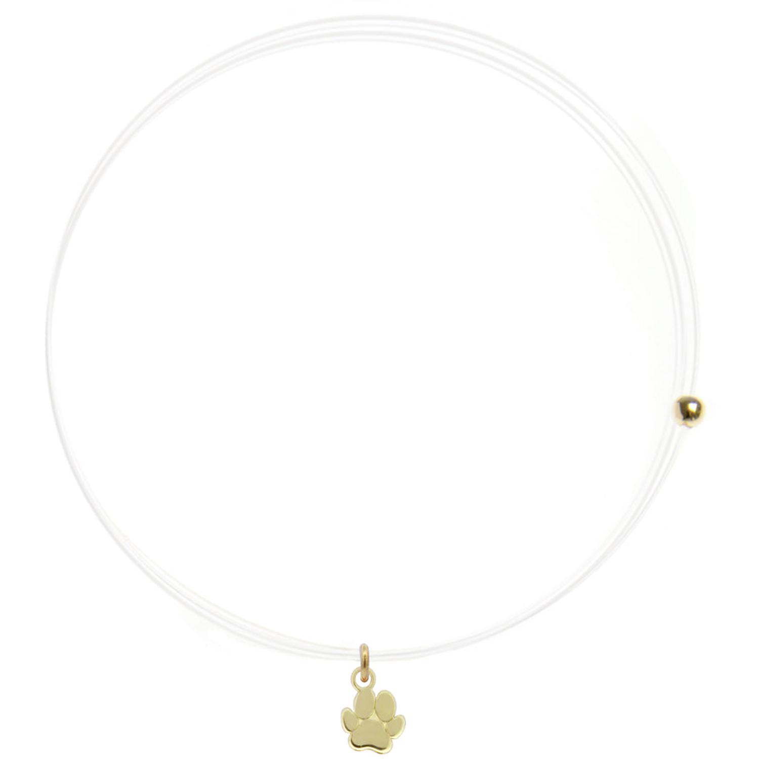 Rue Des Mille - 18KGRLNZZAM - Lenza Choker with Paw - 18KT GOLD