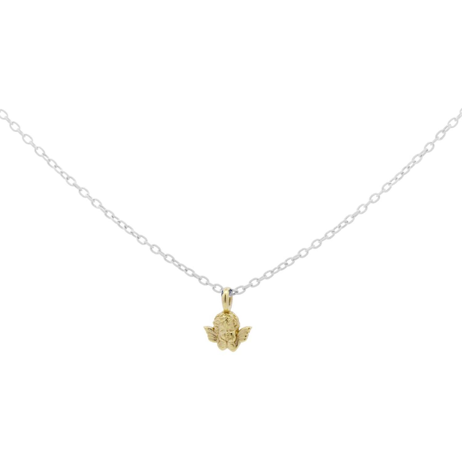Rue Des Mille - 18KGRV15 - White Angel Choker - 18KT GOLD