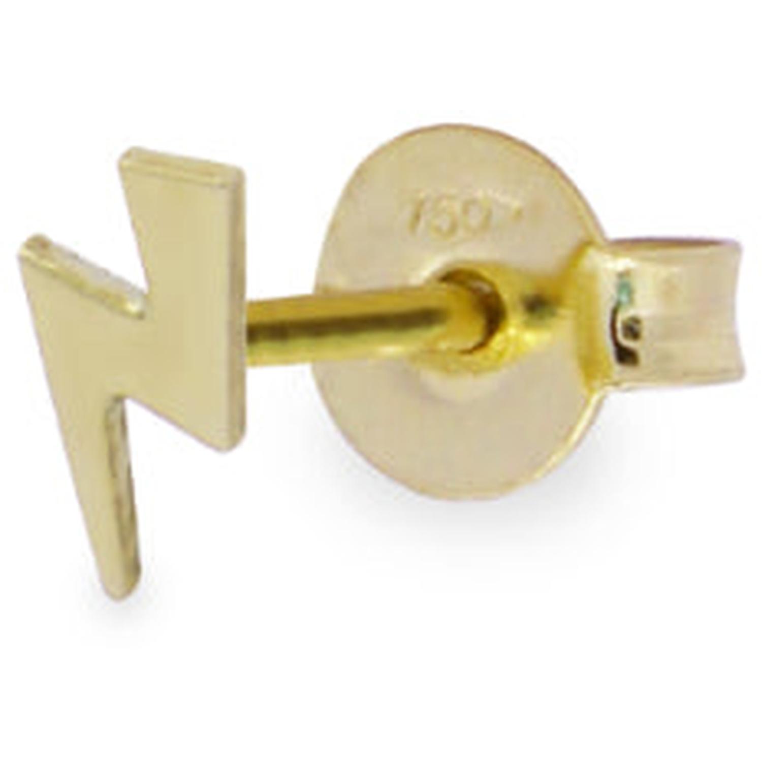 Rue Des Mille - 18KORLOBFUL - Lightning Bolt Single Earring - 18KT GOLD