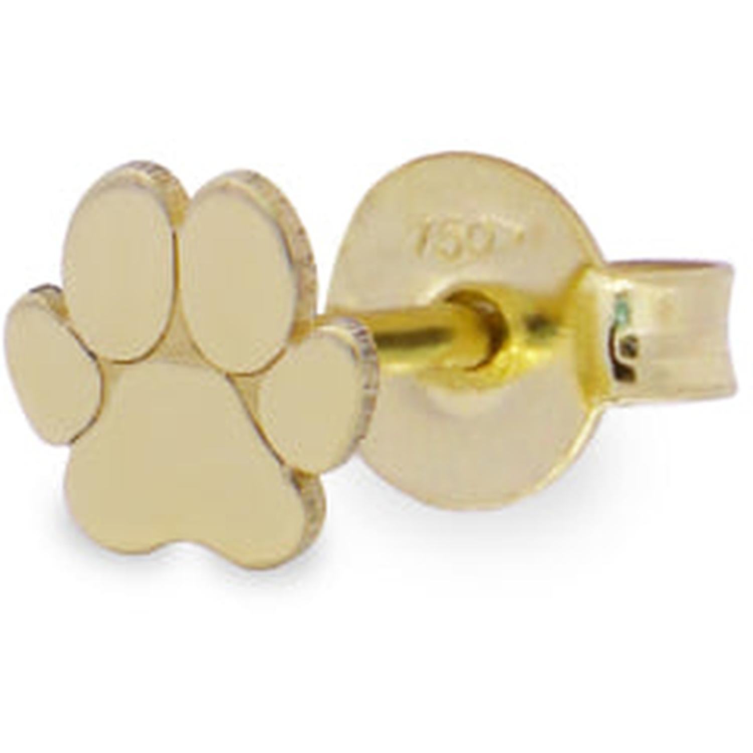 Rue Des Mille - 18KORLOBZAM - Paw lobe single earring - 18KT GOLD