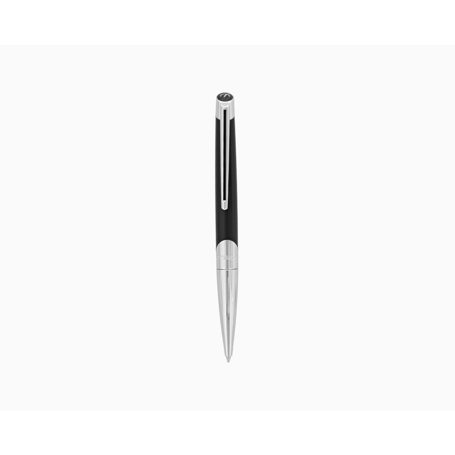 DUPONT - 405706 - Silver & Black Ballpoint Pen