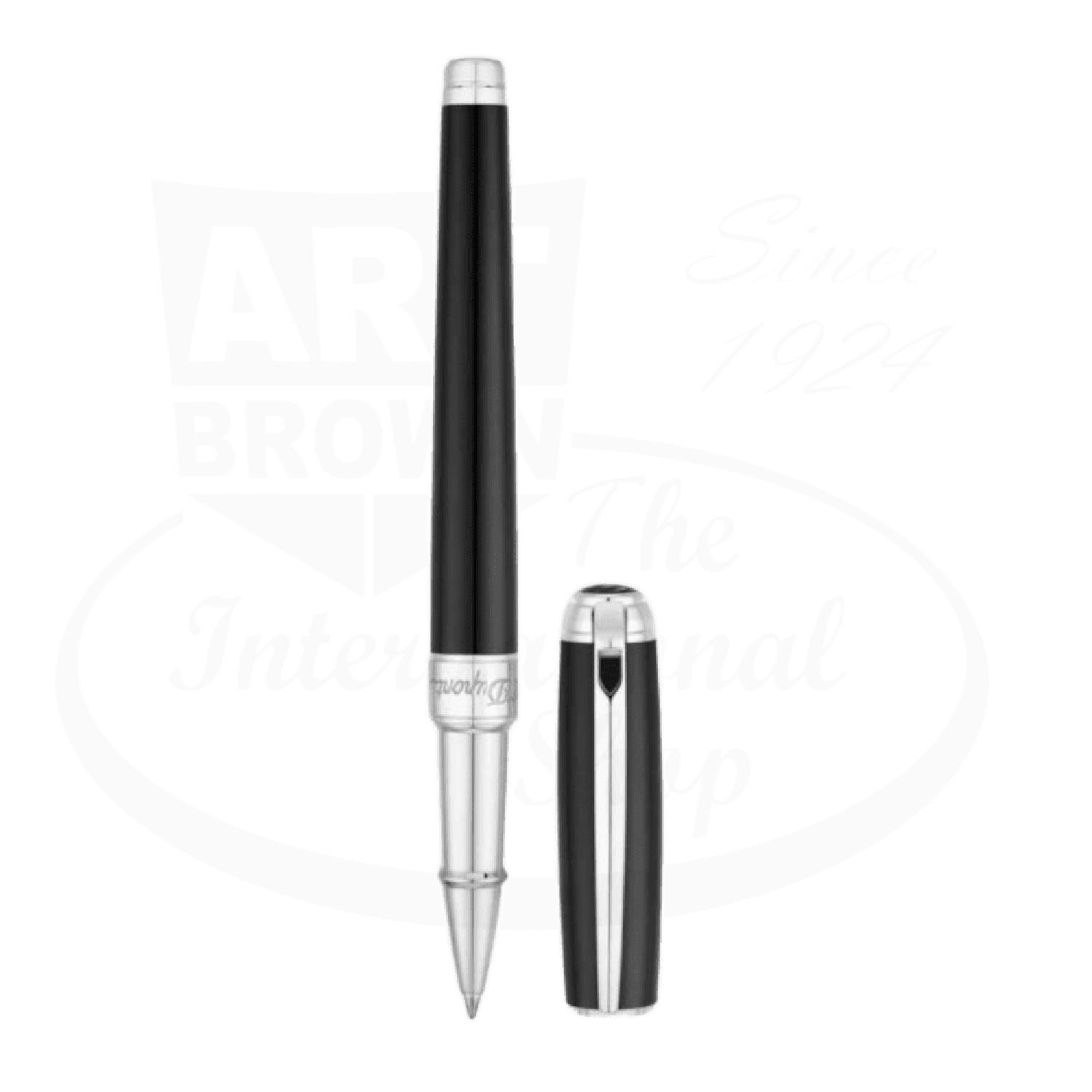 DUPONT - 412100M - Penna Roller Media Line D Lacca Nera / Palladio