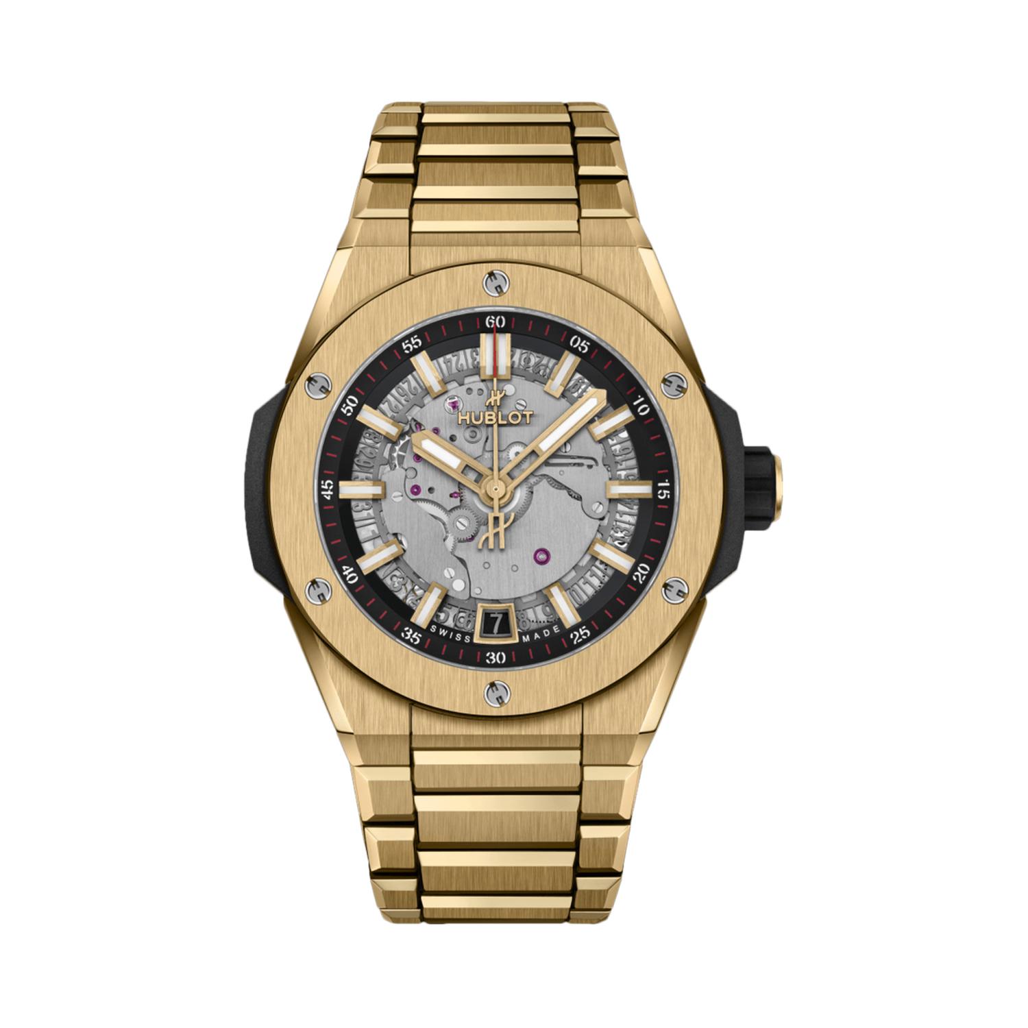 HUBLOT - BIG BANG INTEGRATED TIME ONLY YELLOW GOLD