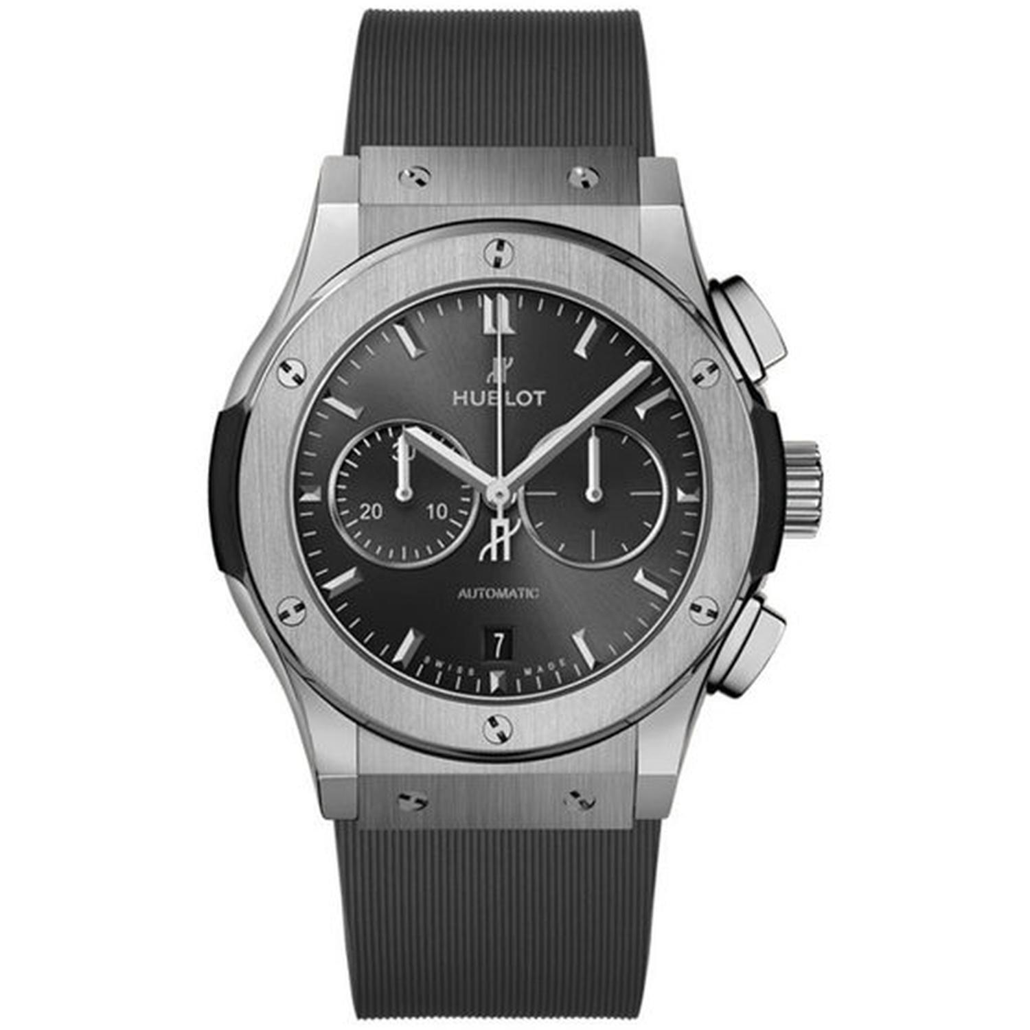 HUBLOT - classic fusion racing grey chronograph titanium 42 mm