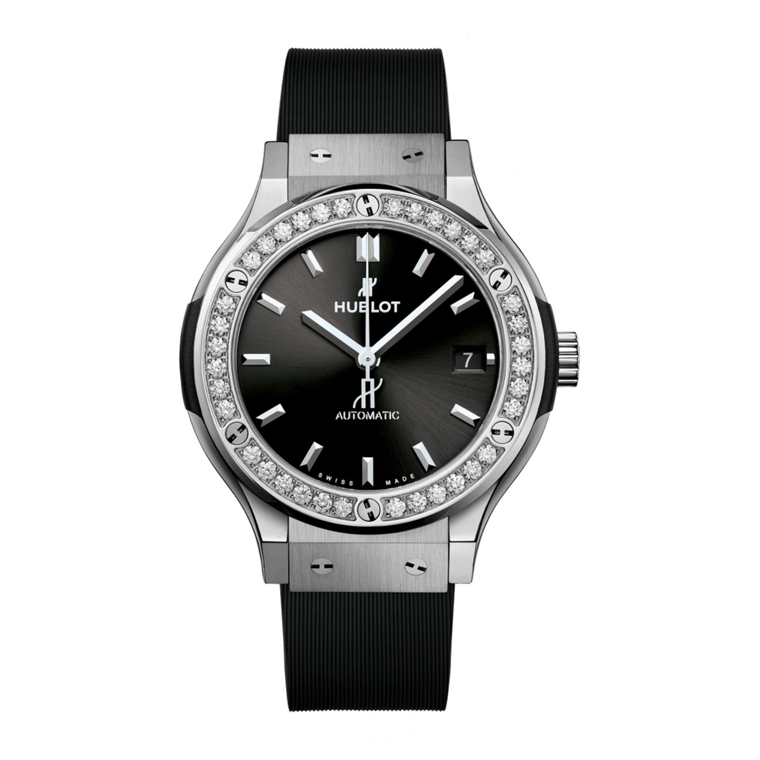 HUBLOT - CLASSIC FUSION TITANIUM DIAMONDS