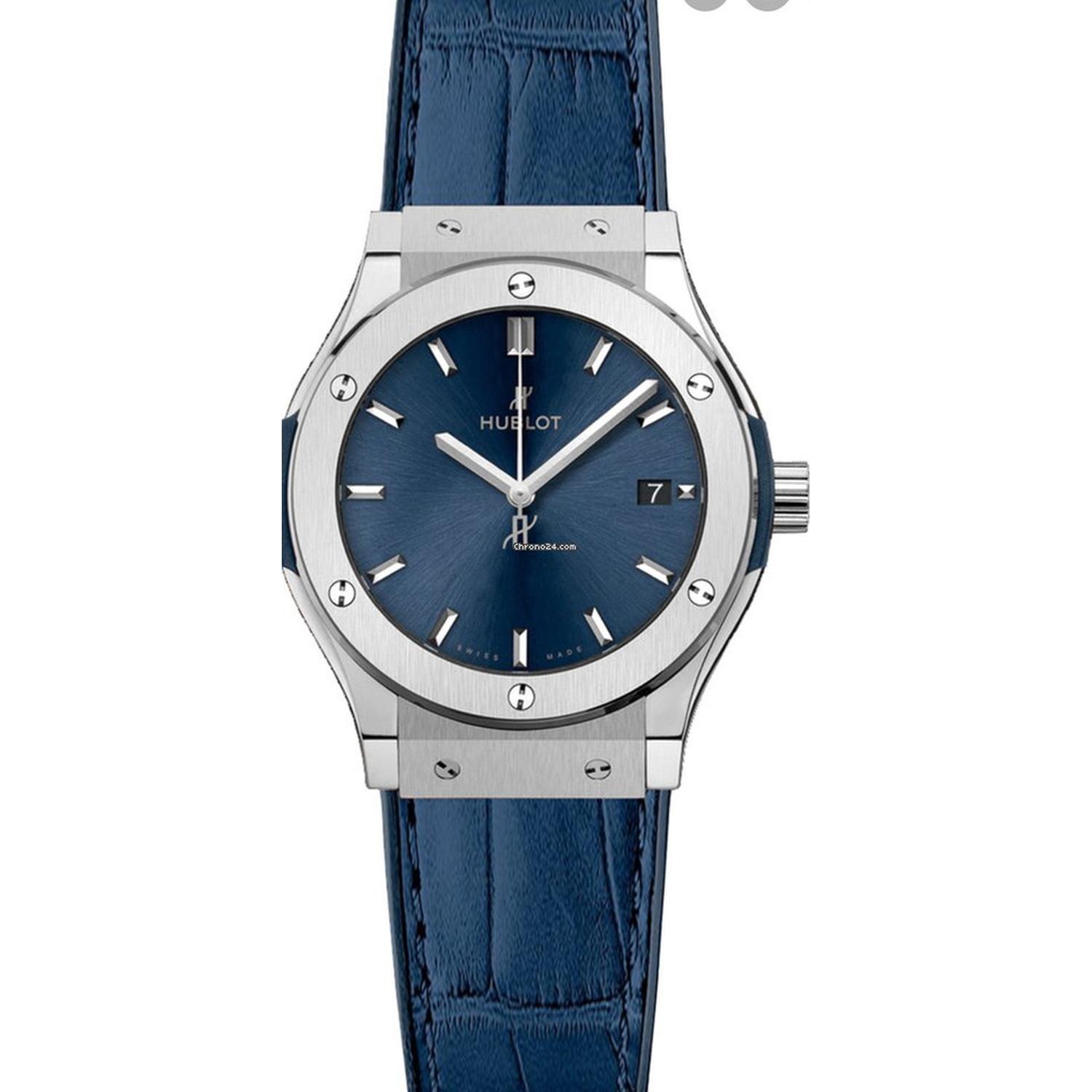 HUBLOT - 581.NX.7170.LR - Classic Fusion Blue Quartz