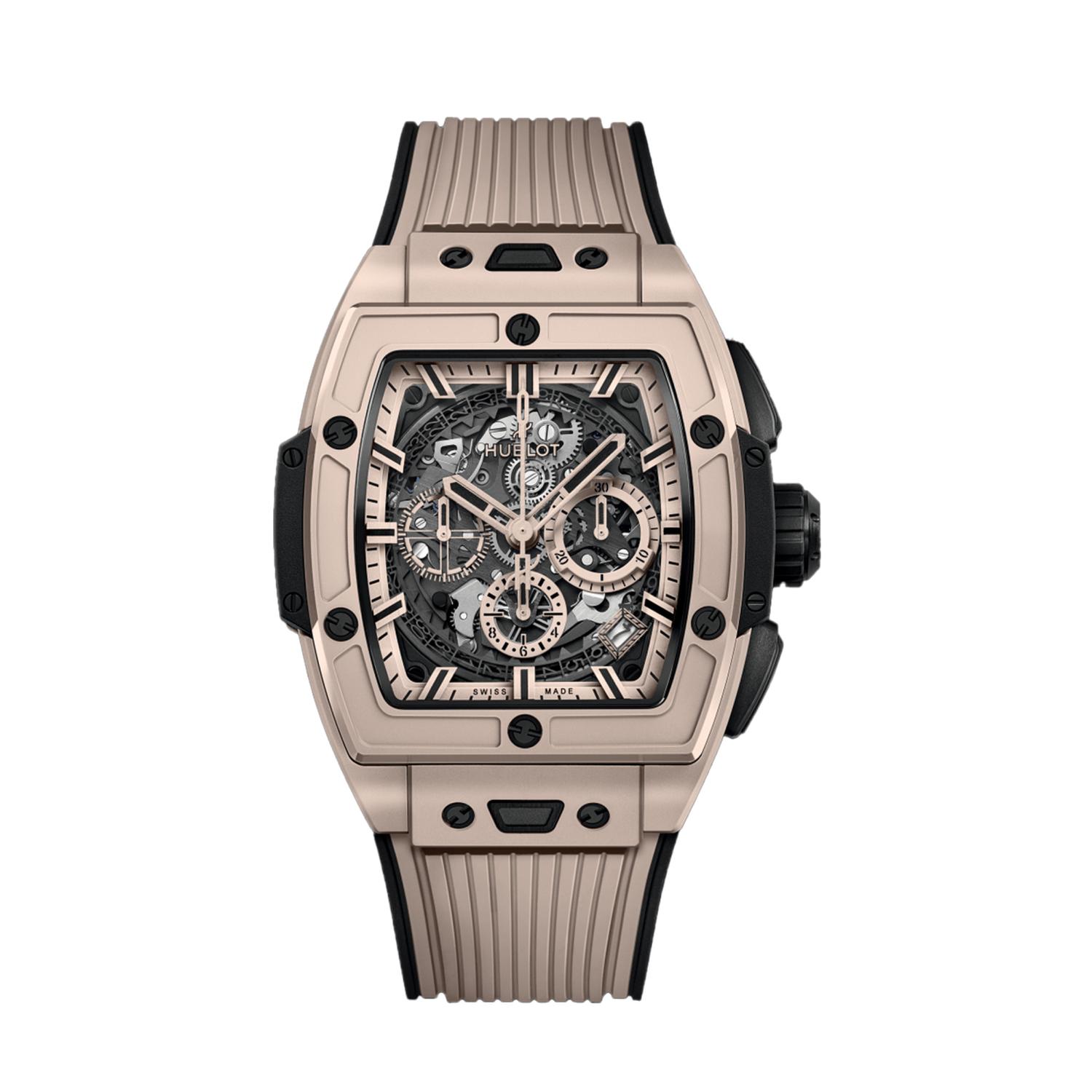 HUBLOT - 642.CZ.6110.RX -  SPIRIT OF BIG BANG BEIGE CERAMIC 42 MM