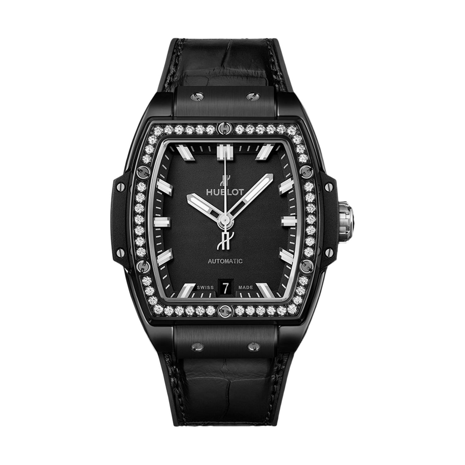 HUBLOT - Spirit Of Big Bang Black Magic 39 Diamonds