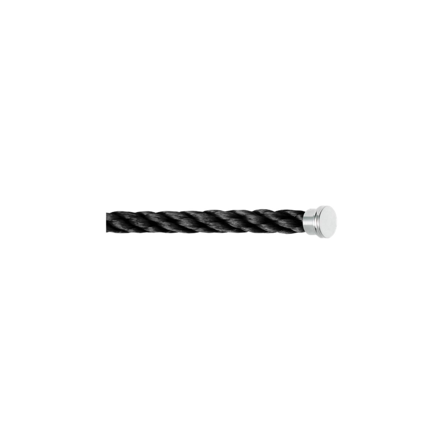 Fred - 6B0112 - BLACK CABLE FOR LARGE BRACELET