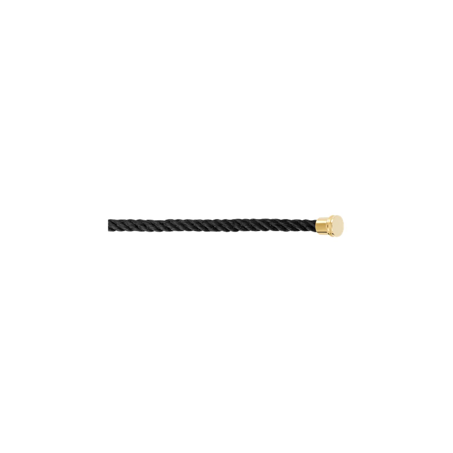 Fred - 6B0281 - BLACK CABLE FOR MEDIUM MODEL BRACELET