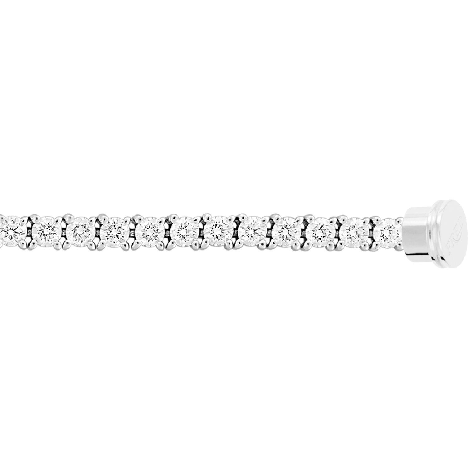 Fred - 6J0172 - 18K White Gold Diamond Bracelet