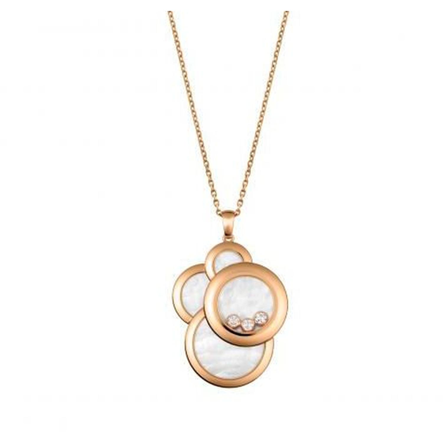 CHOPARD - 799769-5009 - Happy Dreams Rose Gold Mother-of-Pearl Pendant 799769-5009