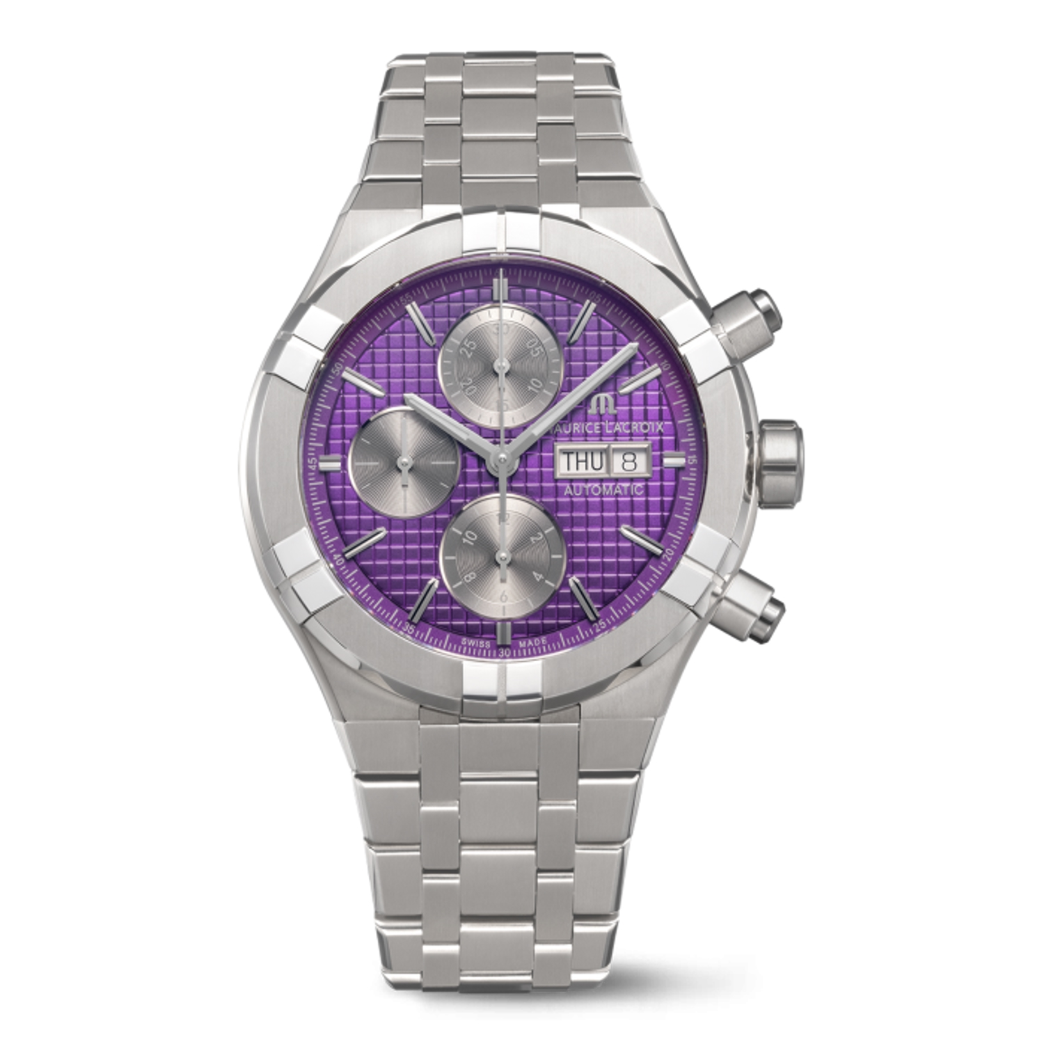 MAURICE LACROIX - AI6038-TT032-430-1 - AIKON Automatic Chronograph Titanium