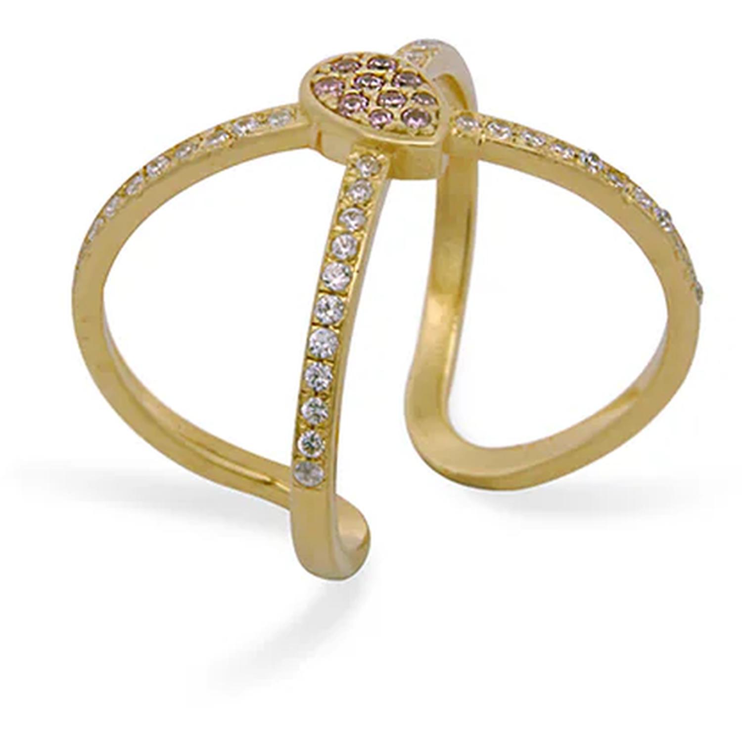 Rue Des Mille - ANZ014M1RH - Drop Cross Ring
