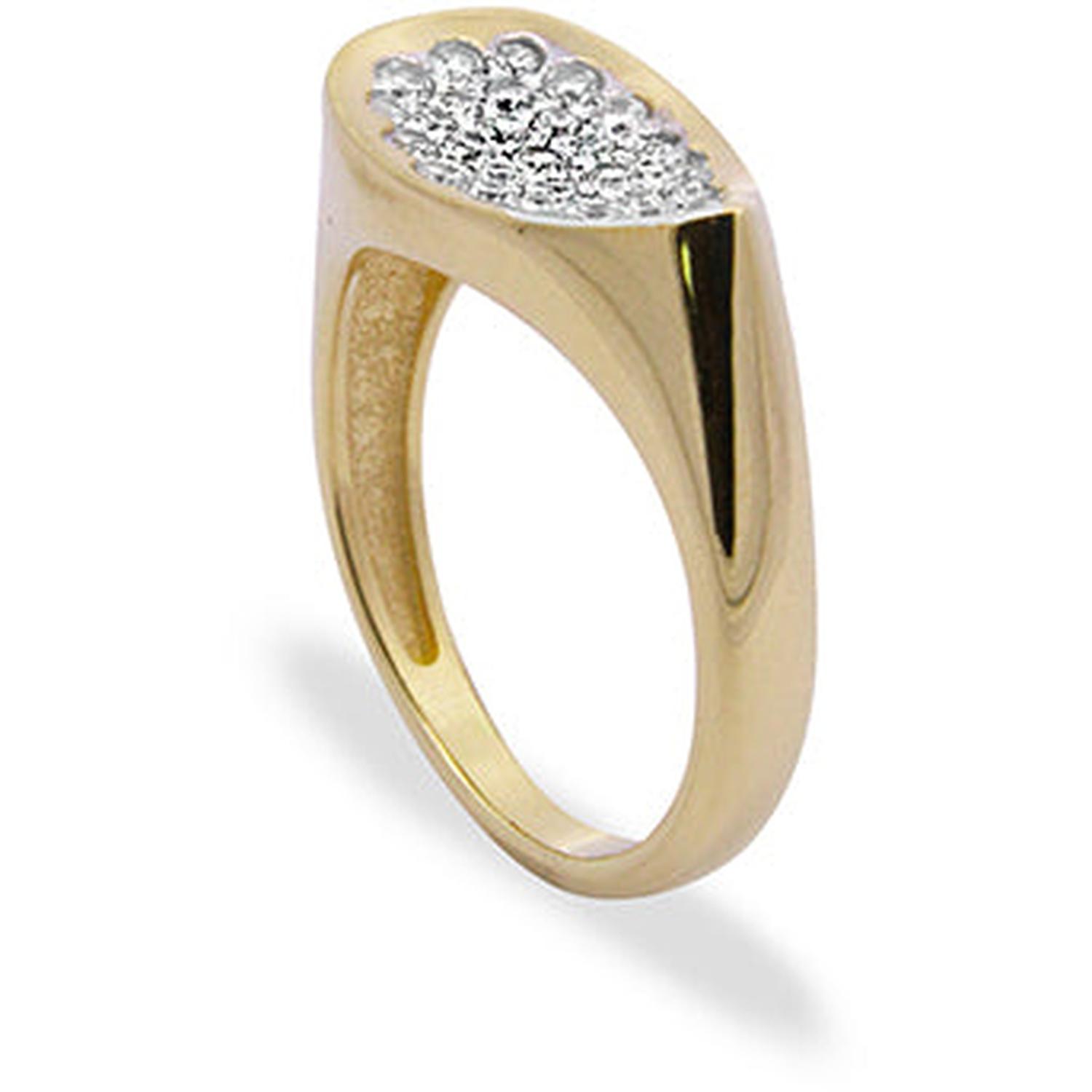 Rue Des Mille - ANZ014M2AU - Concave drop pavé ring