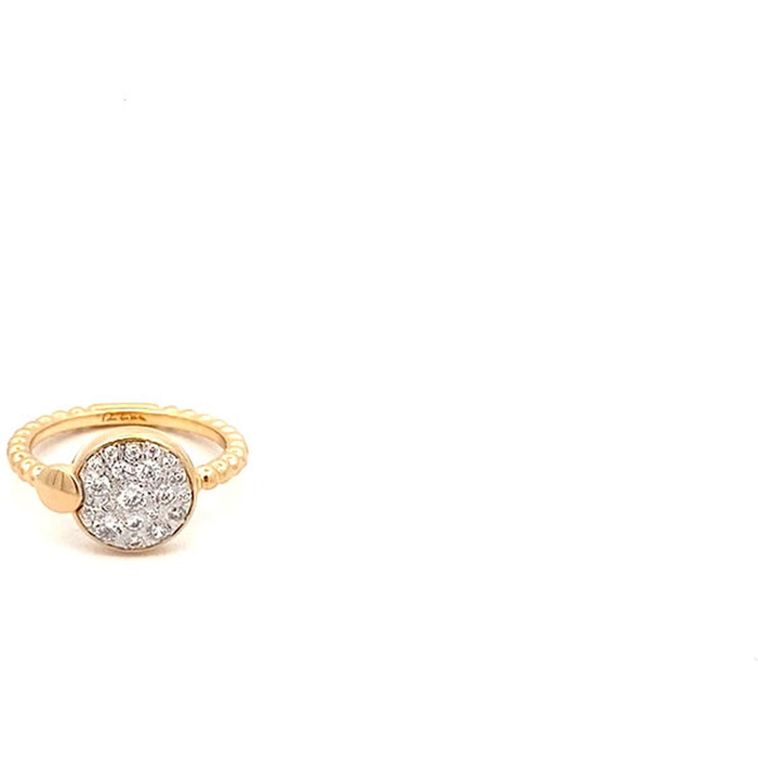 Rue Des Mille - ANZ018M1CERAU - Oversized pave hoop ring and small hoop - STARDUST TEN