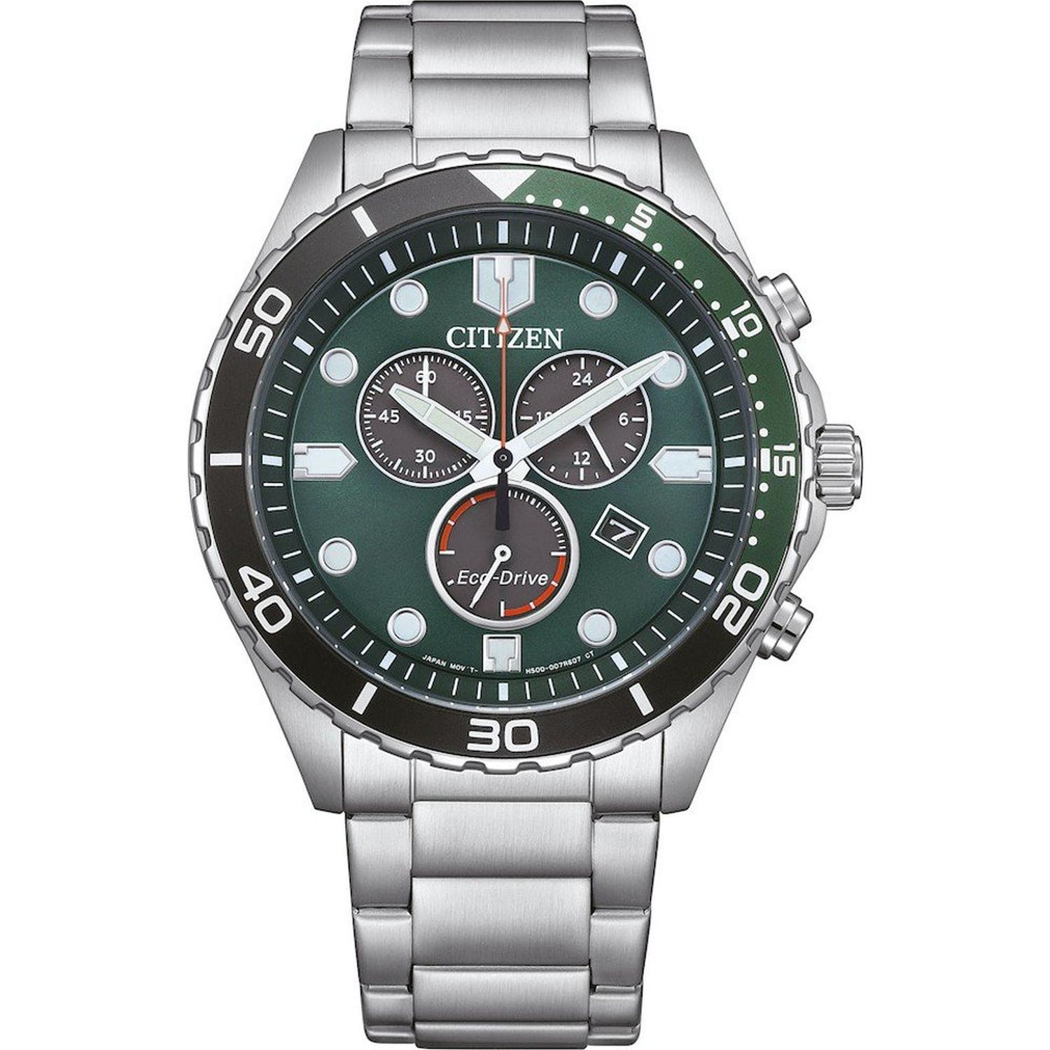 CITIZEN - AT2561-81X - Citizen Sport AT2561-81X OF Sporty Aqua Chrono Watch