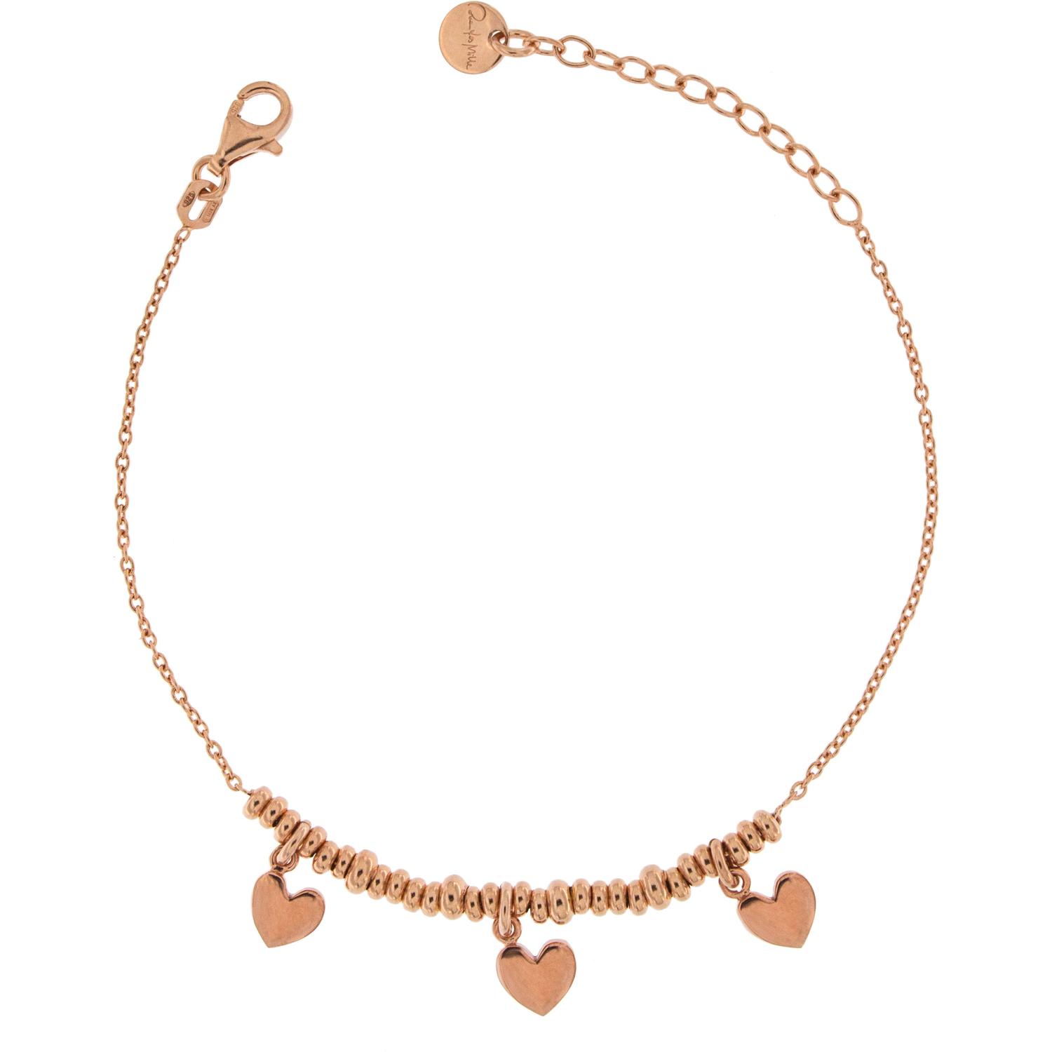 Rue Des Mille - BR003CUO - BR003CUO - 3 Heart Micro Ring Bracelet