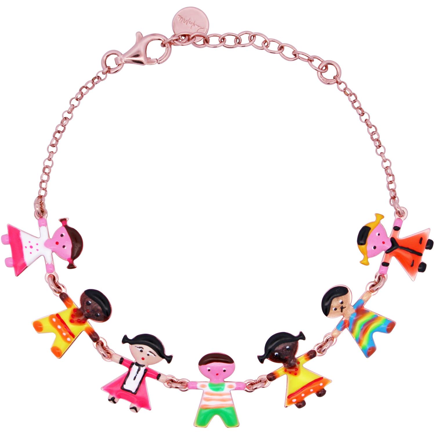 Rue Des Mille - BRGIROTFLUO - Smaltis Girotondo Fluo Bracelet