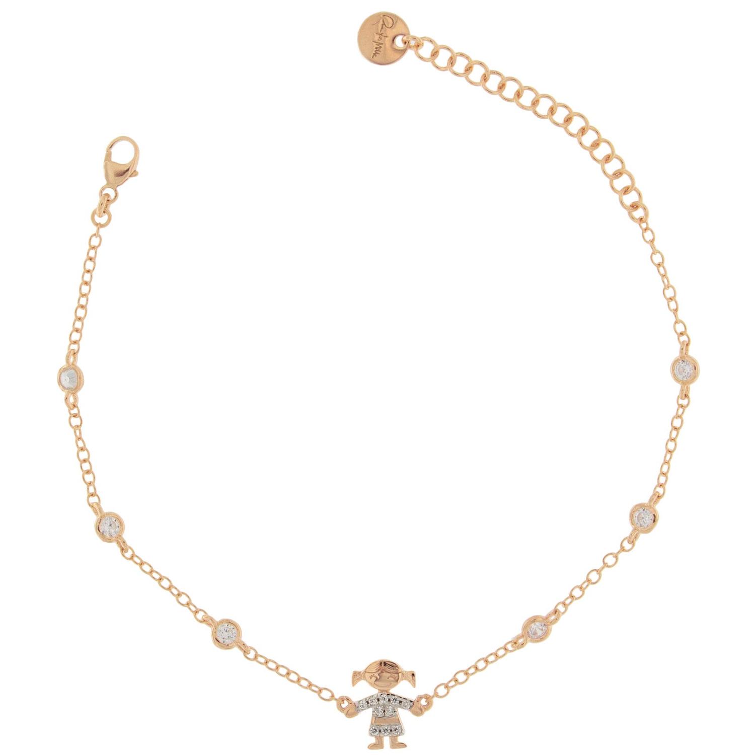 Rue Des Mille - Donna - BRZ007BIMBA - Bracciale Castoni Bimba Zirconi