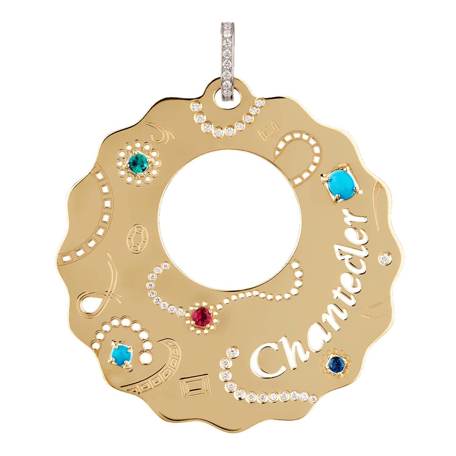 Chantecler - C.30694 - Suamèm Gold Pendant