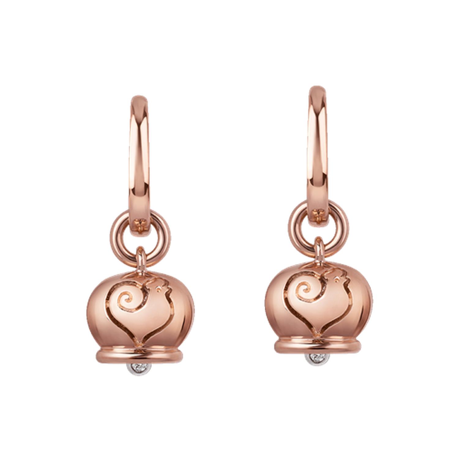 Chantecler - C.36583 - Gold Bell Earrings