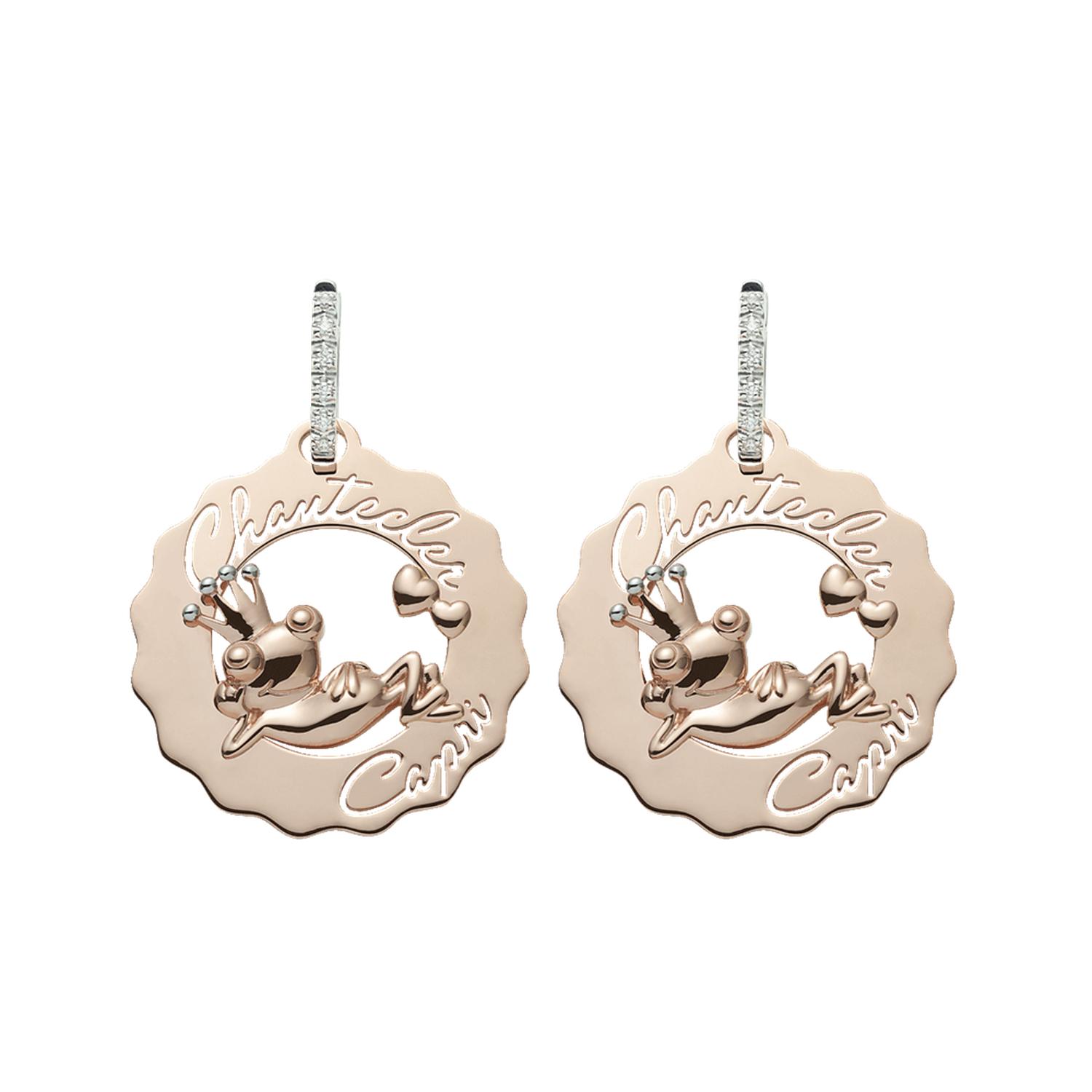 Chantecler - C.38059 - Gold Logo Earrings