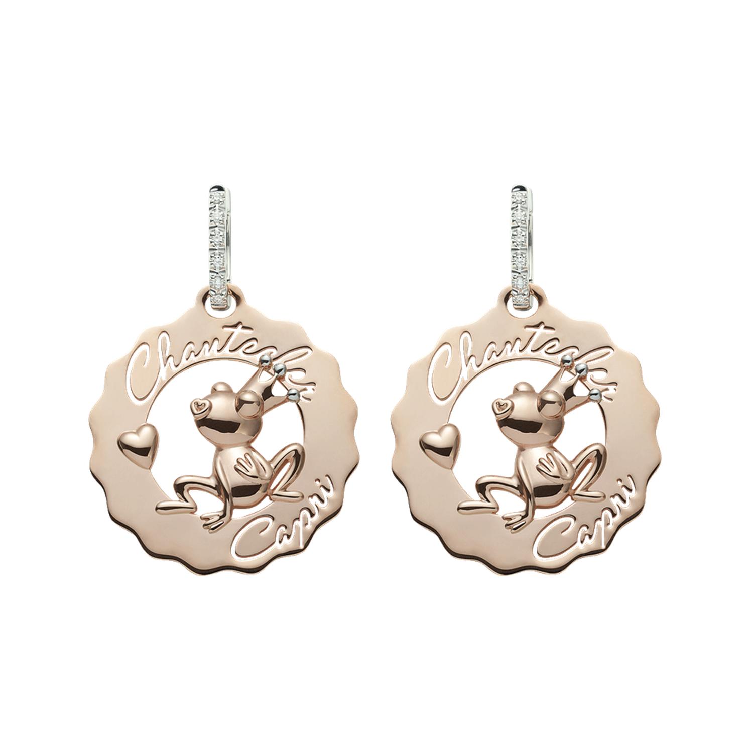 Chantecler - C.38060 - Gold Logo Earrings